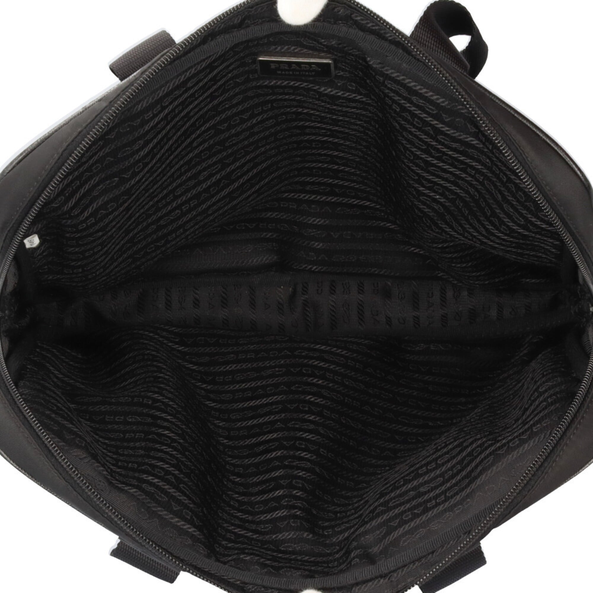 Prada Black Nylon Shoulder Bag (Pre-Owned)