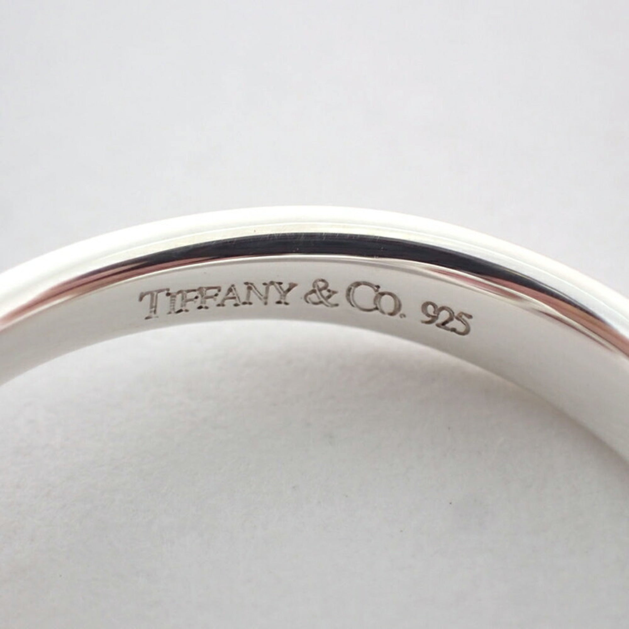 Tiffany Sterling Silver 925 Band Ring (Pre-Owned)