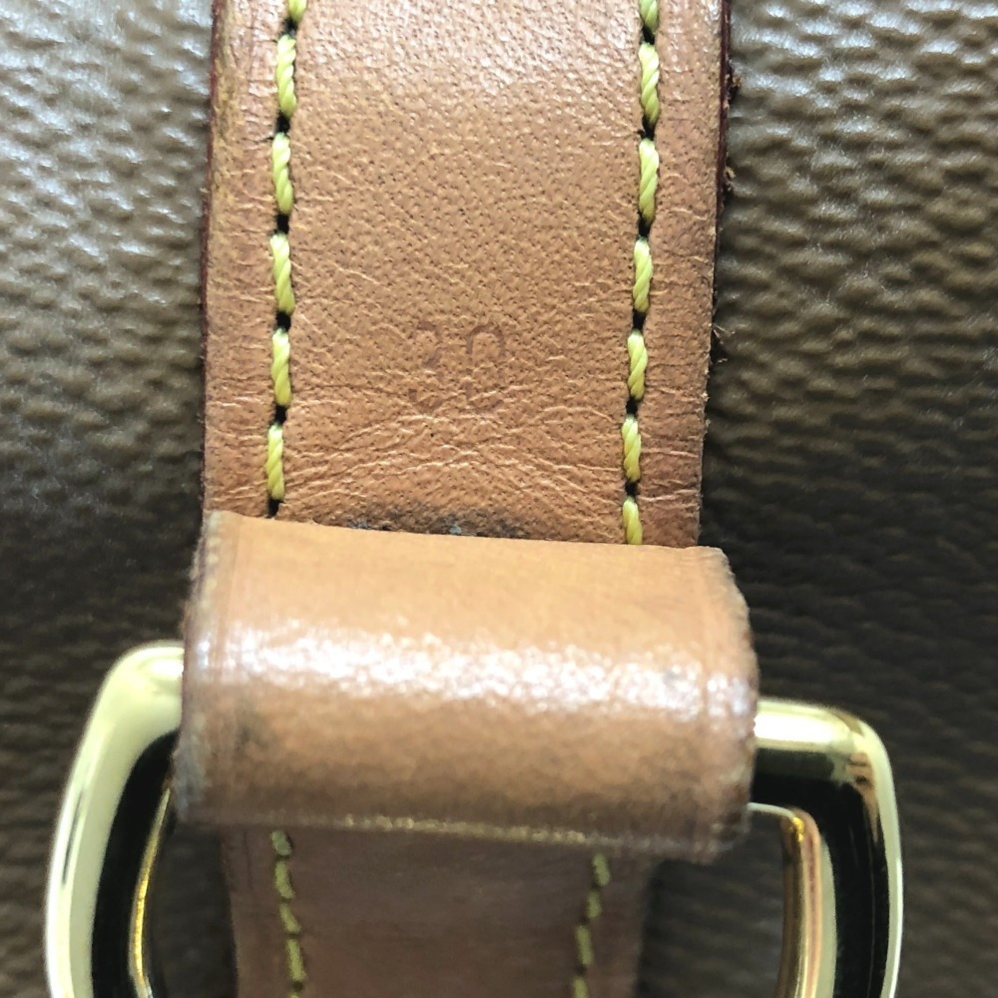 Louis Vuitton Brown Galle Monogram Monogram Boston Bag Handbag (Pre-Owned)