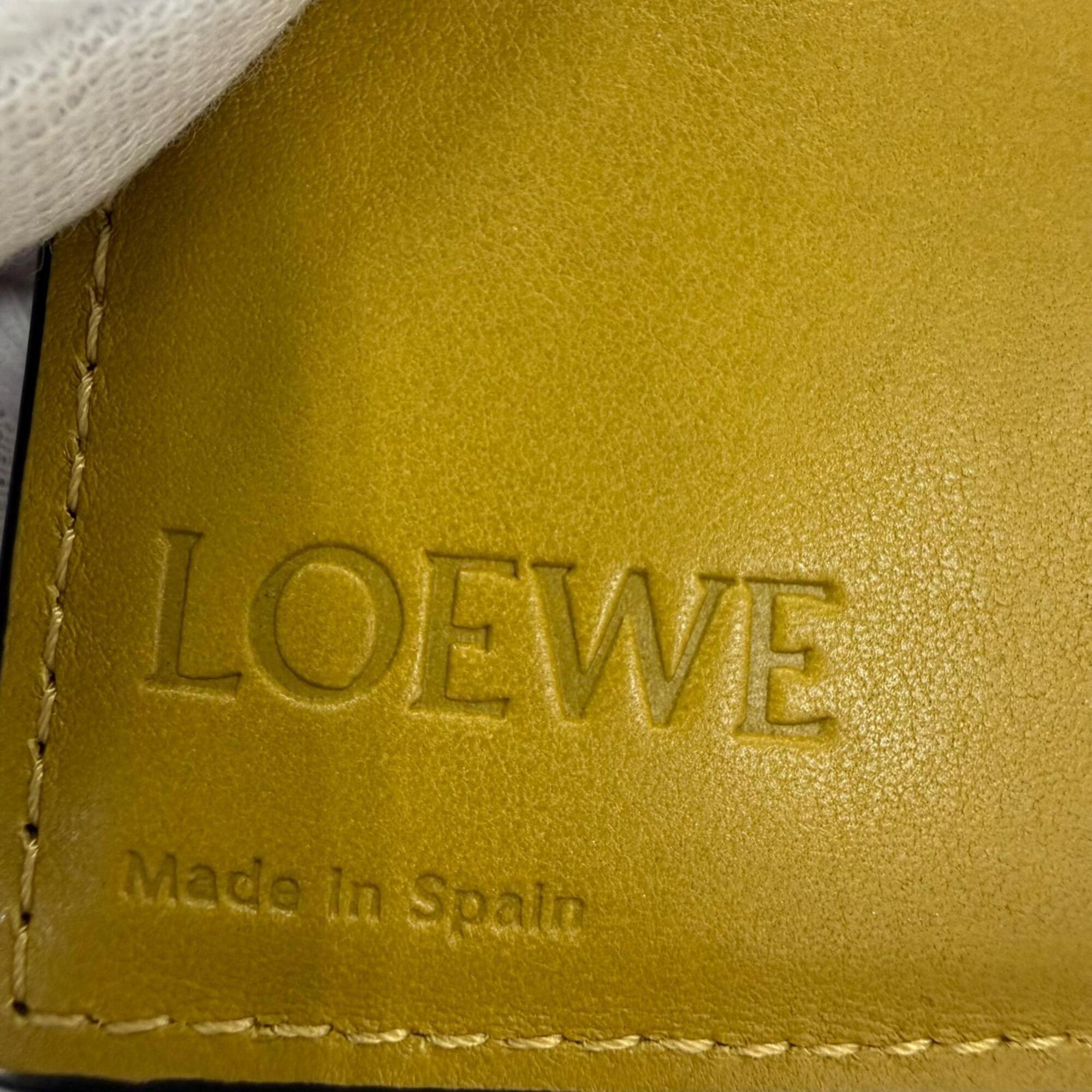Loewe Brown Leather Wallet (Tri-Fold) (Pre-Owned)