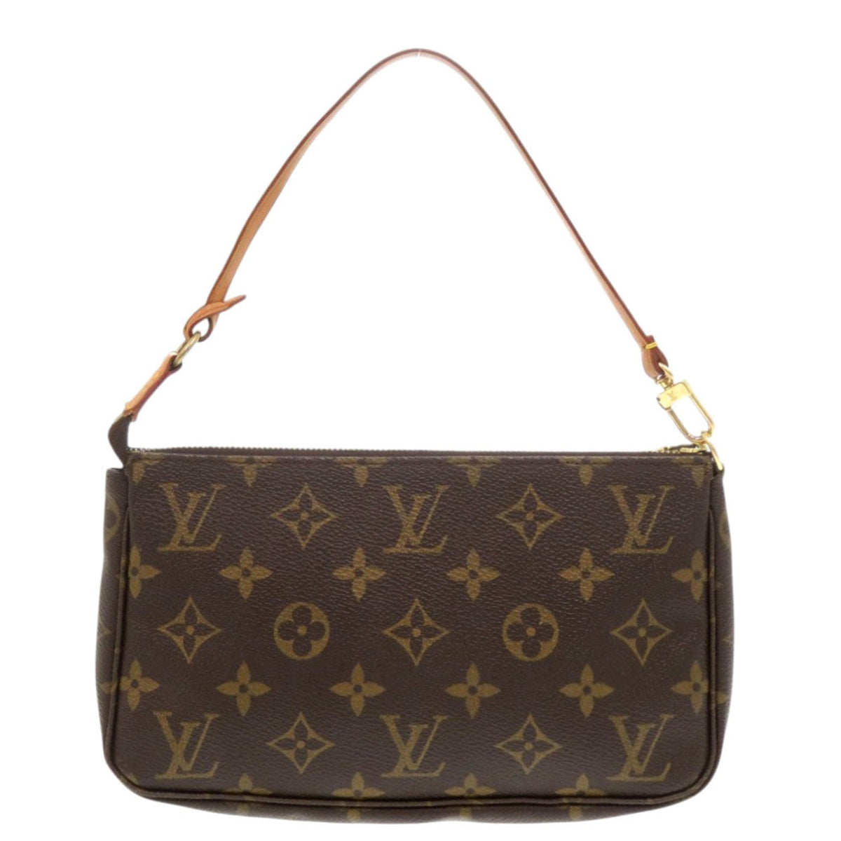 Louis Vuitton Brown Monogram Pochette Pouch (Pre-Owned)