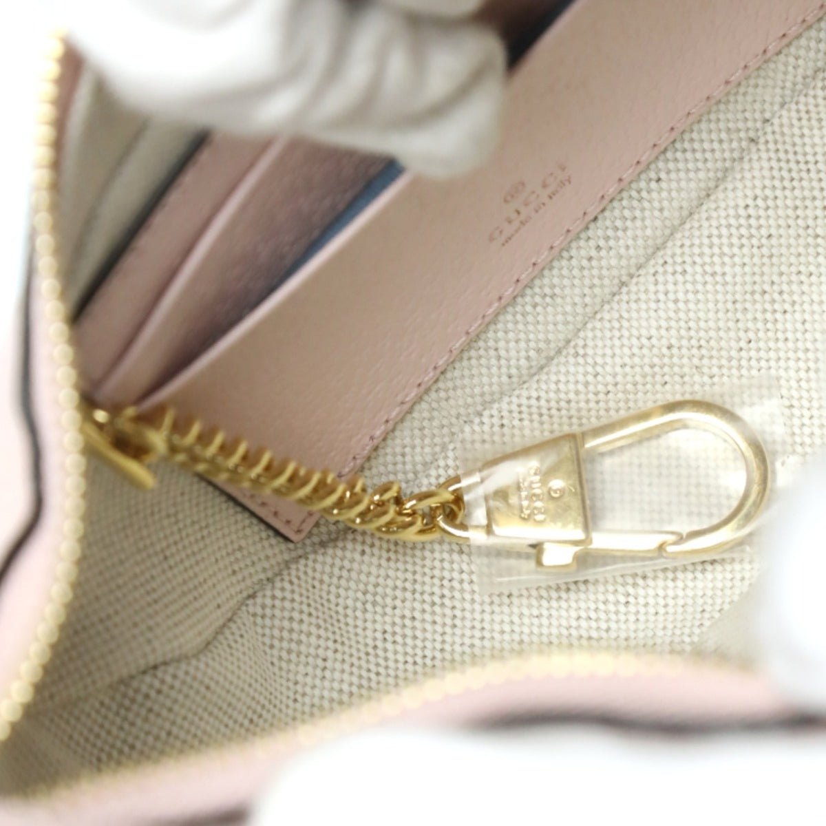 Gucci Pink Gg Canvas Handbag (Pre-Owned)
