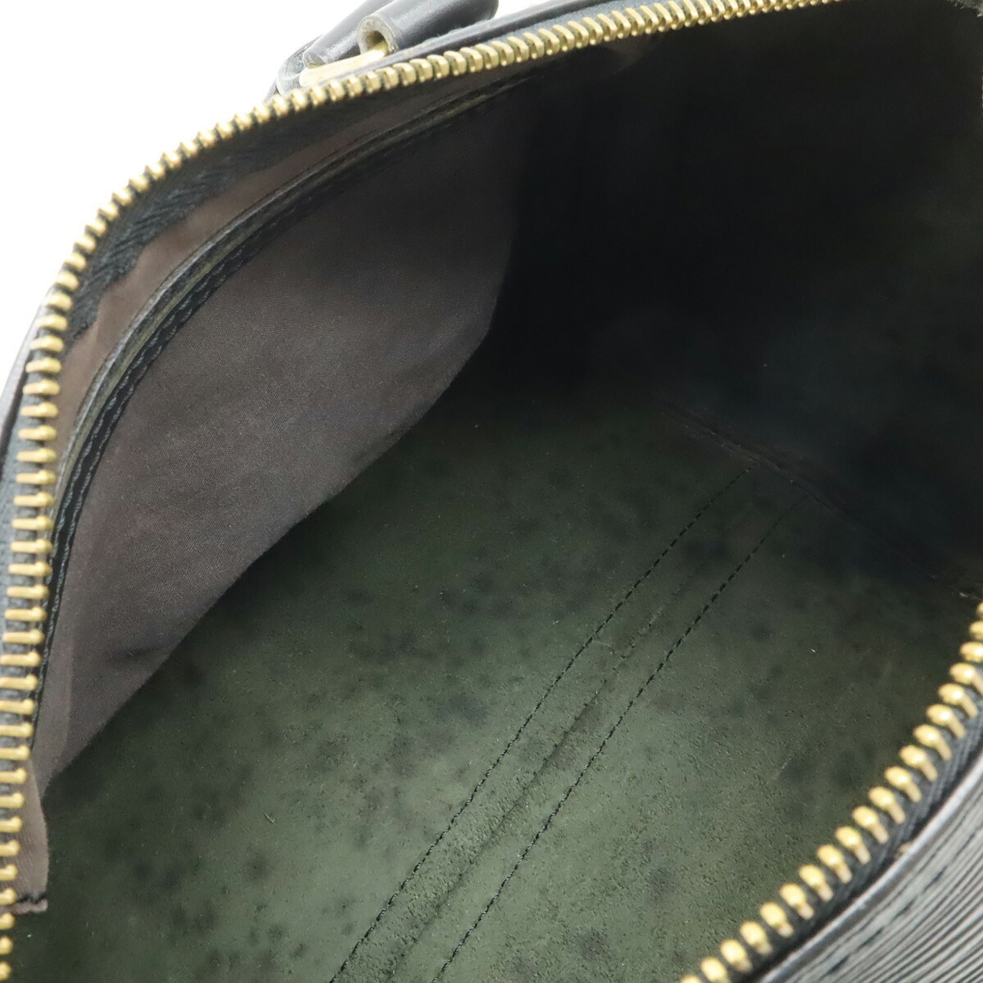 Louis Vuitton Black Noir Epi Leather Handbag (Pre-Owned)
