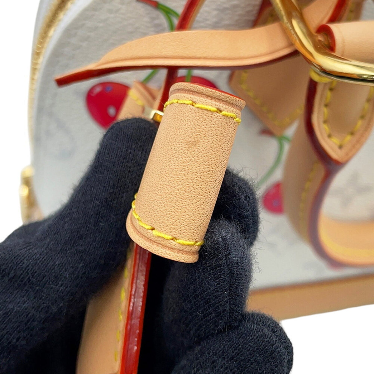 Louis Vuitton Monogram Cherry Monogram Cherry White Handbag Shoulder Bag (Pre-Owned)