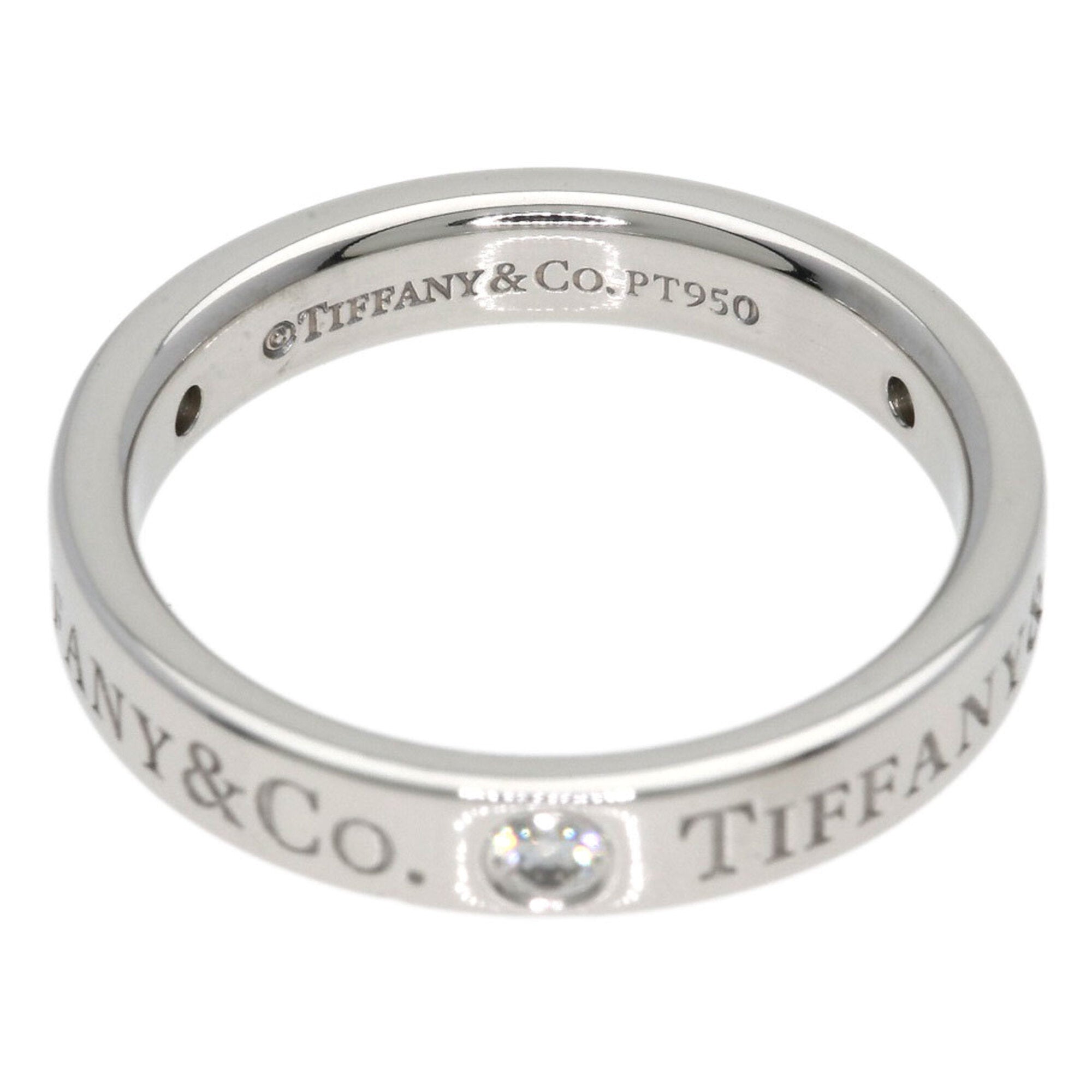 Tiffany Platinum 950 Band Ring (Pre-Owned)