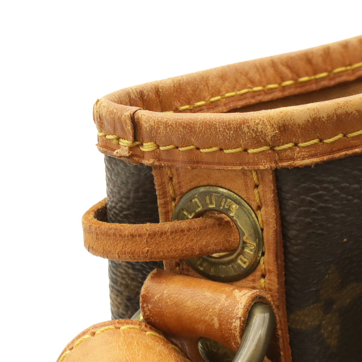 Louis Vuitton Brown Monogram Canvas Pvc Coated Canvas Shoulder Bag (Pre-Owned)