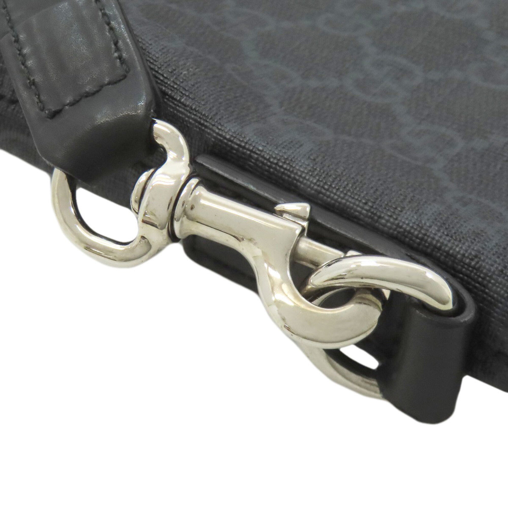 Gucci Black Pvc Shoulder Bag (Pre-Owned)