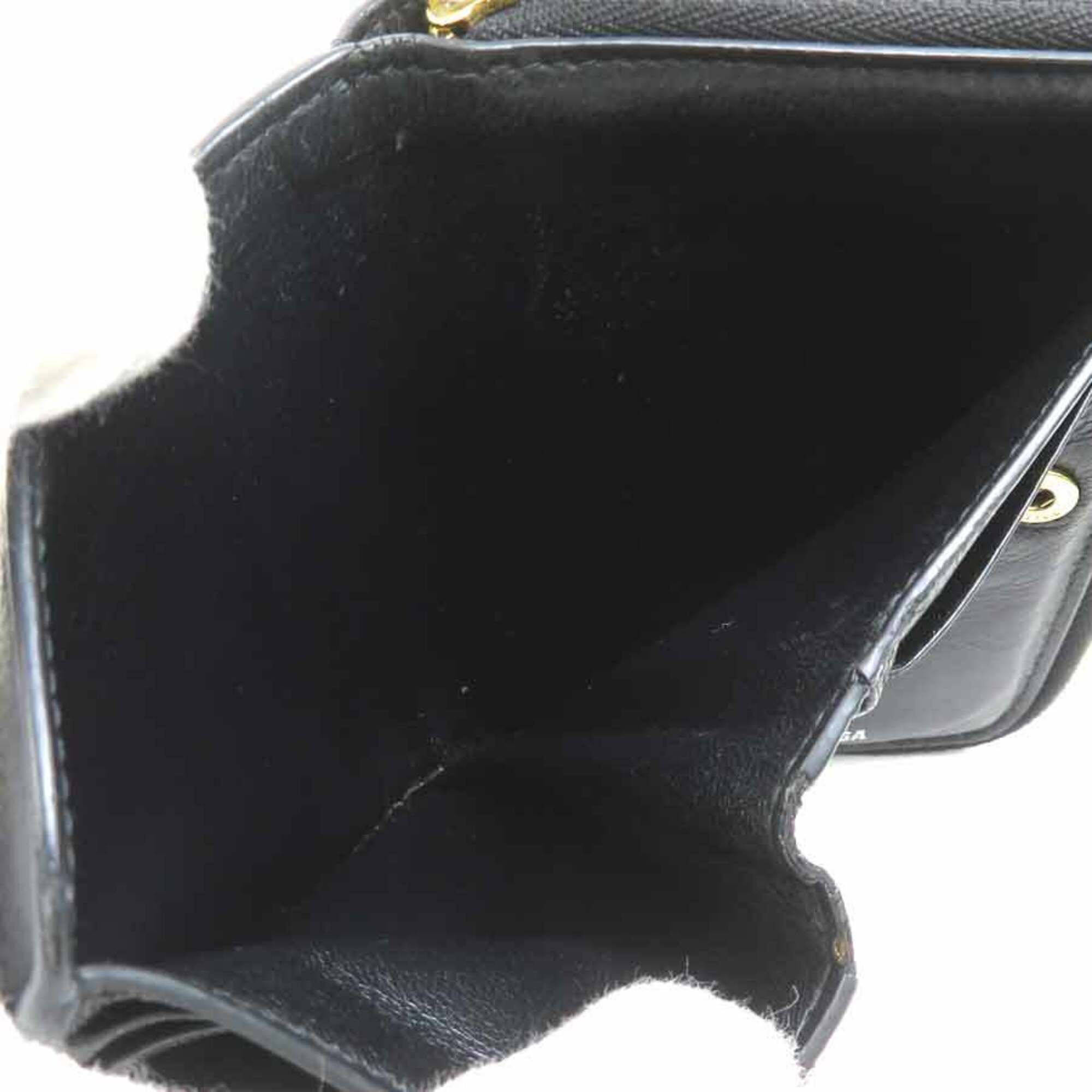 Balenciaga Black Leather Wallet (Bi-Fold) (Pre-Owned)