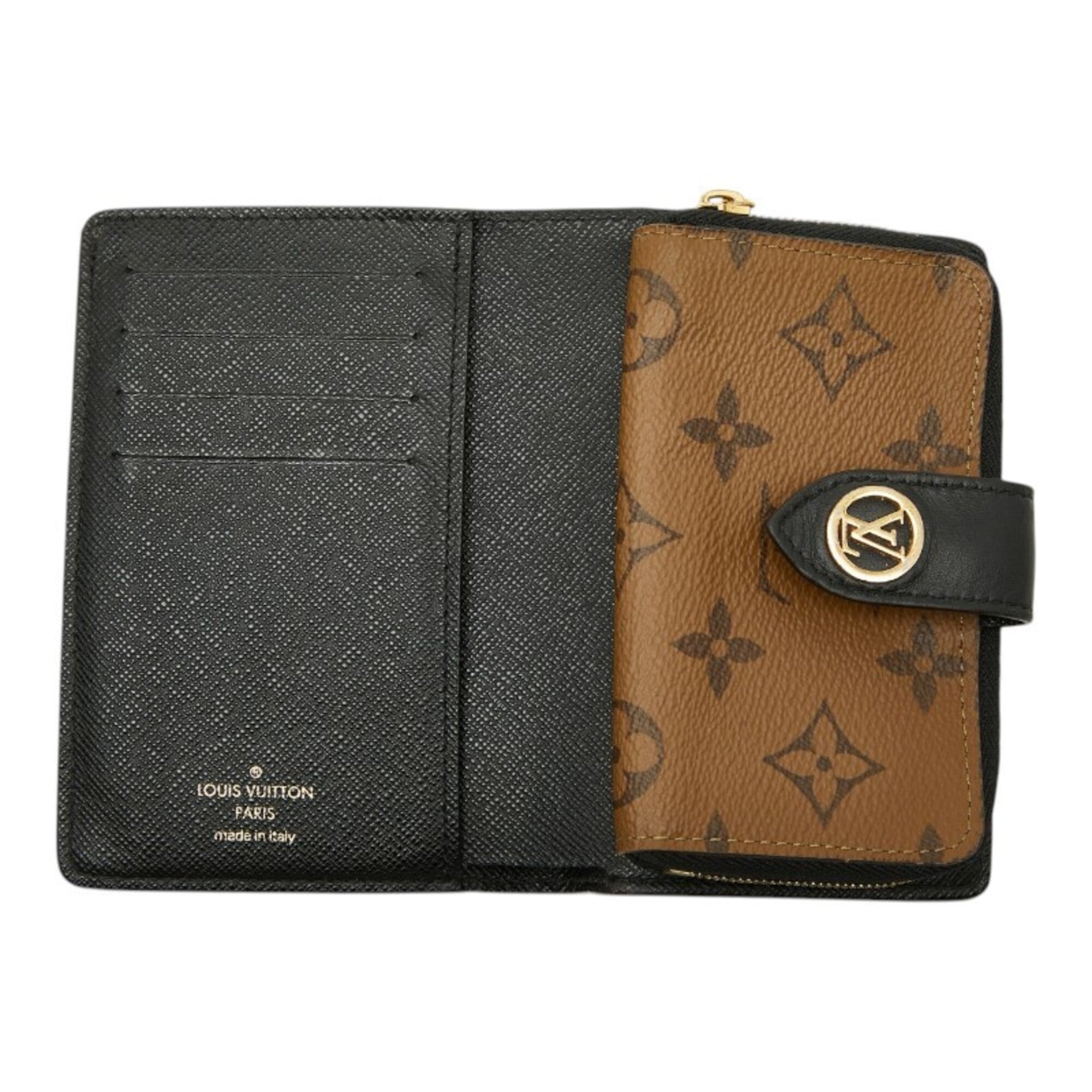 Louis Vuitton Monogram Brown Marron Pvc Leather Wallet (Bi-Fold) (Pre-Owned)