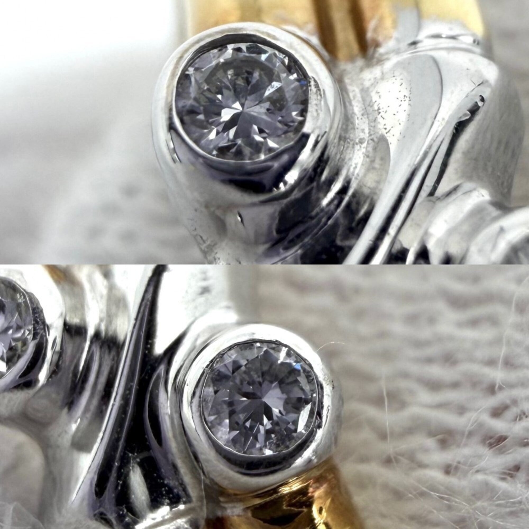 Tiffany White Gold Yellow Gold Yellow Gold (18K) White Gold (18K) (Pre-Owned)