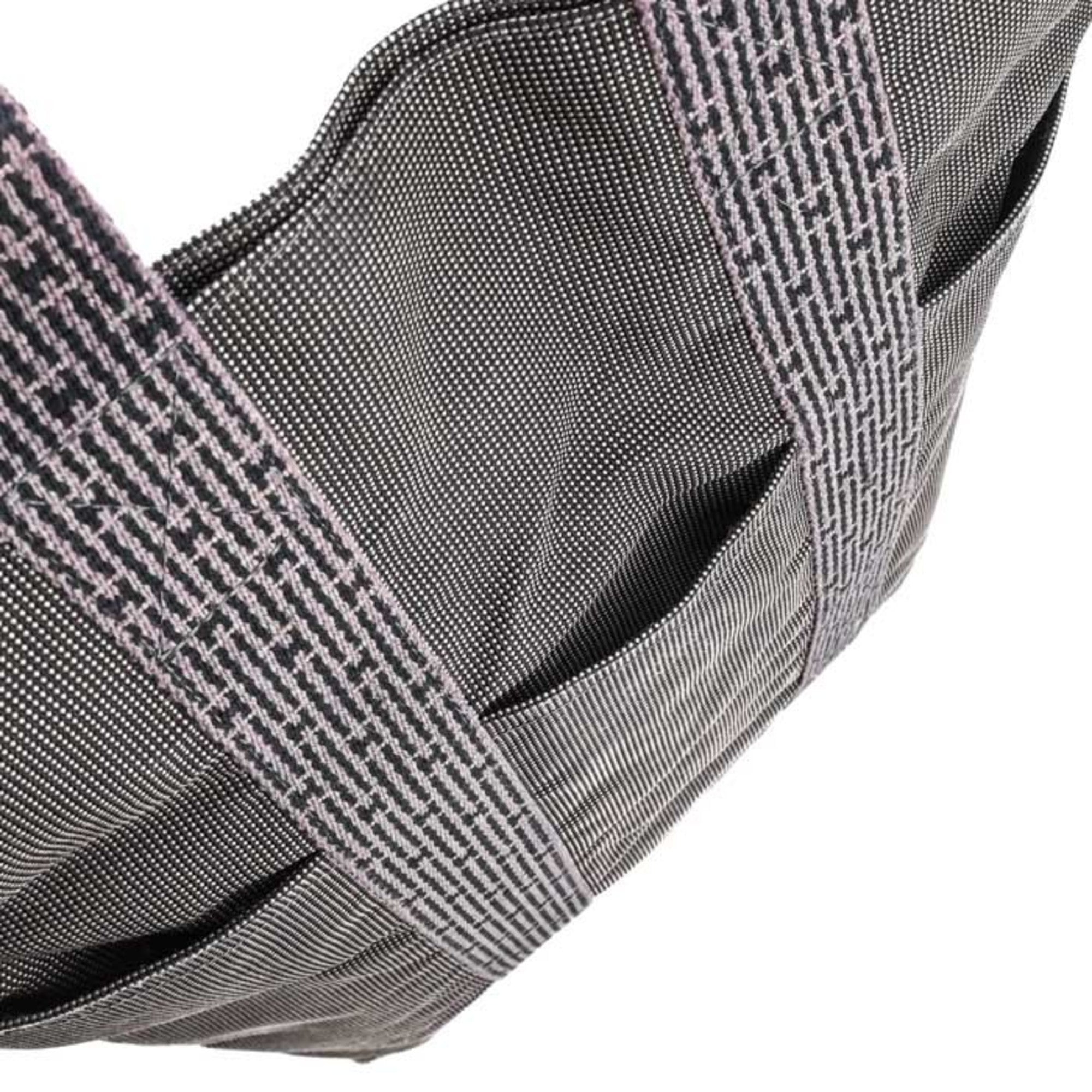 Hermes Gray Canvas Tote Bag (Pre-Owned)