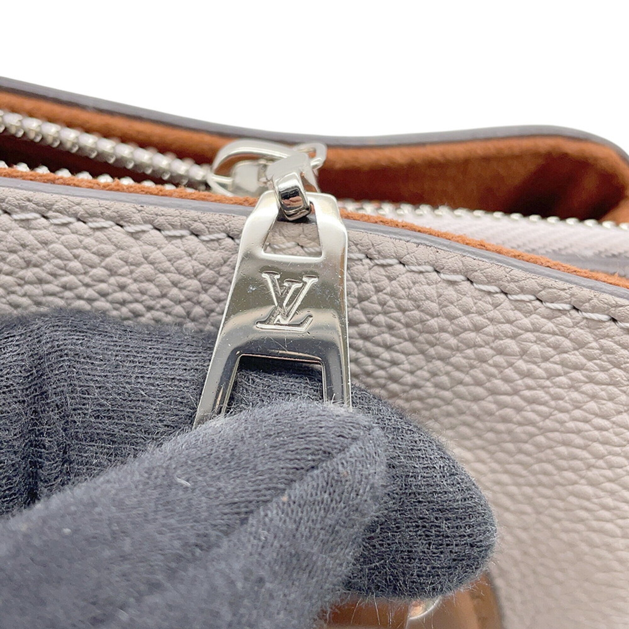 Louis Vuitton Galle Monogram Mahina Leather Handbag Shoulder Bag (Pre-Owned)