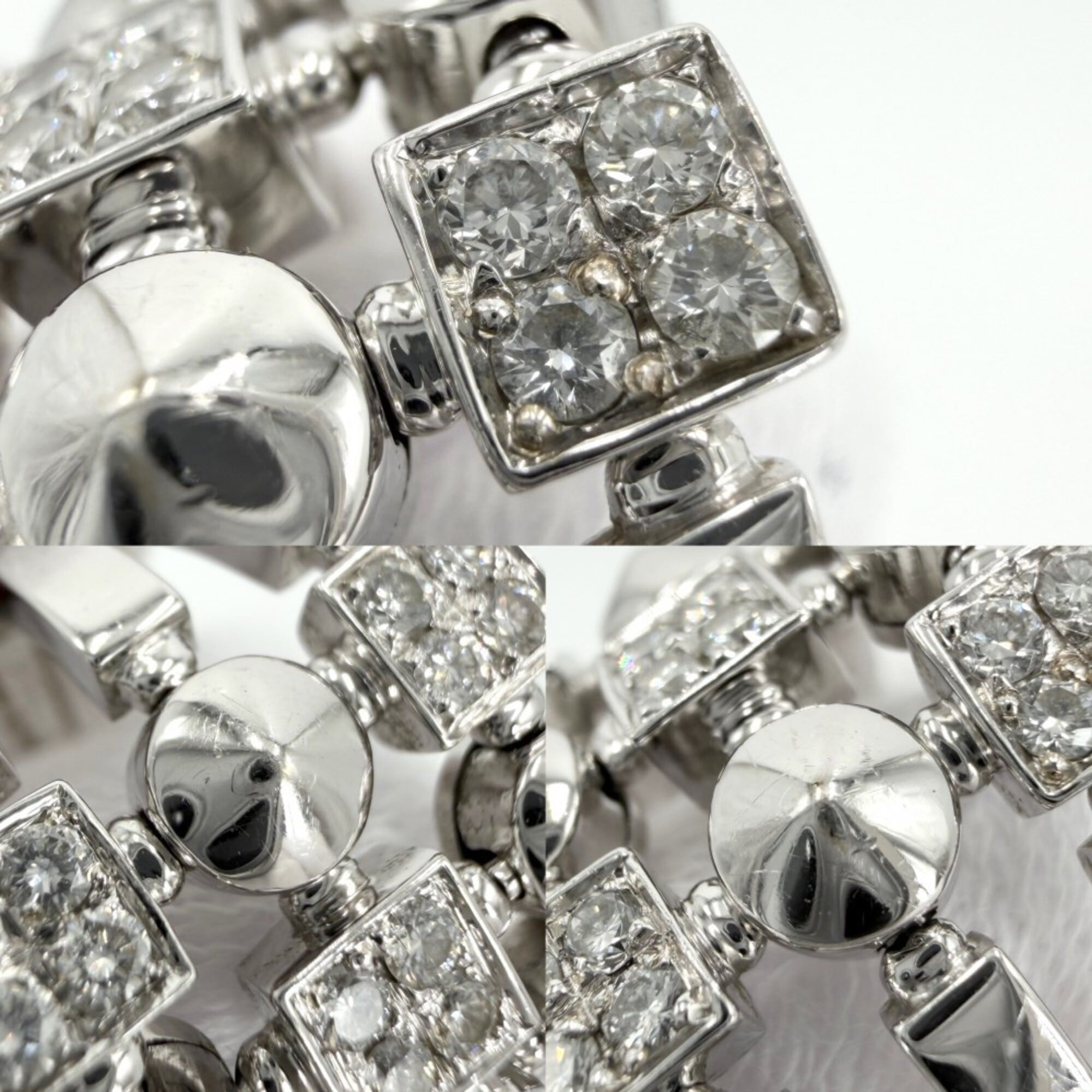 Bvlgari White Gold (18K) Band Ring (Pre-Owned)