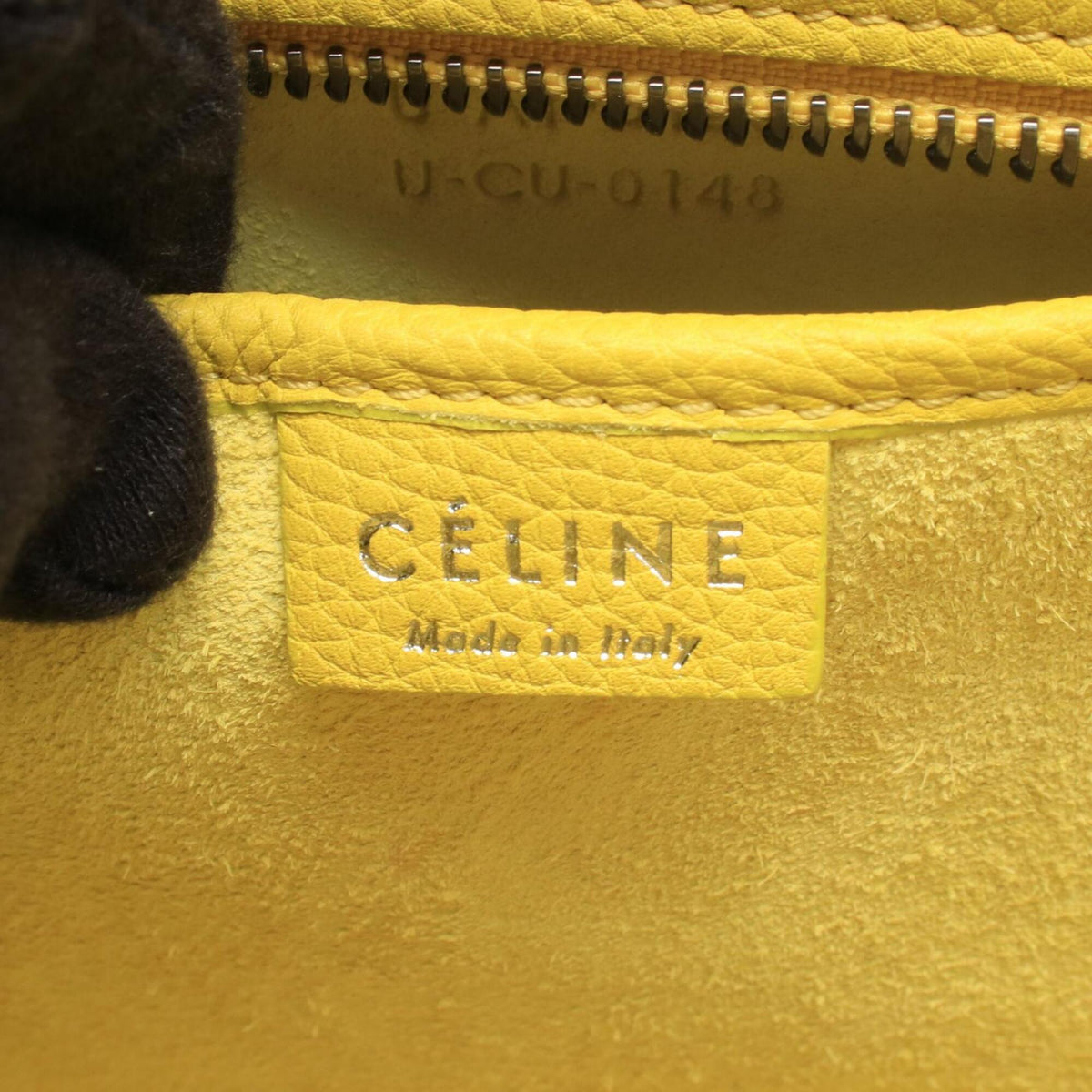 Celine Yellow Leather Handbag (Pre-Owned)