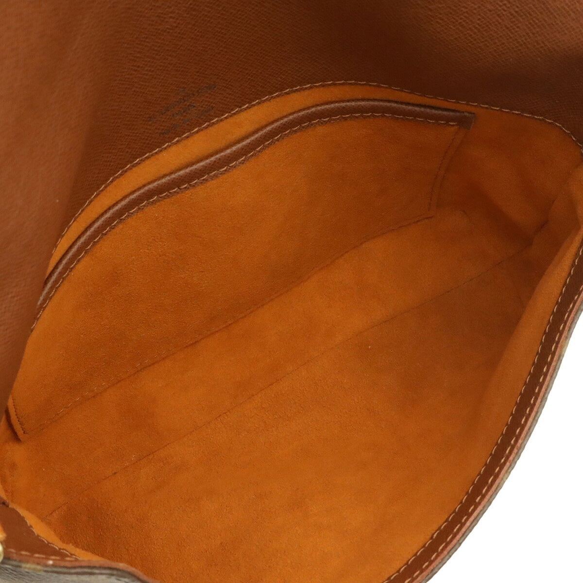Louis Vuitton Brown Monogram Canvas Pvc Coated Canvas Shoulder Bag (Pre-Owned)