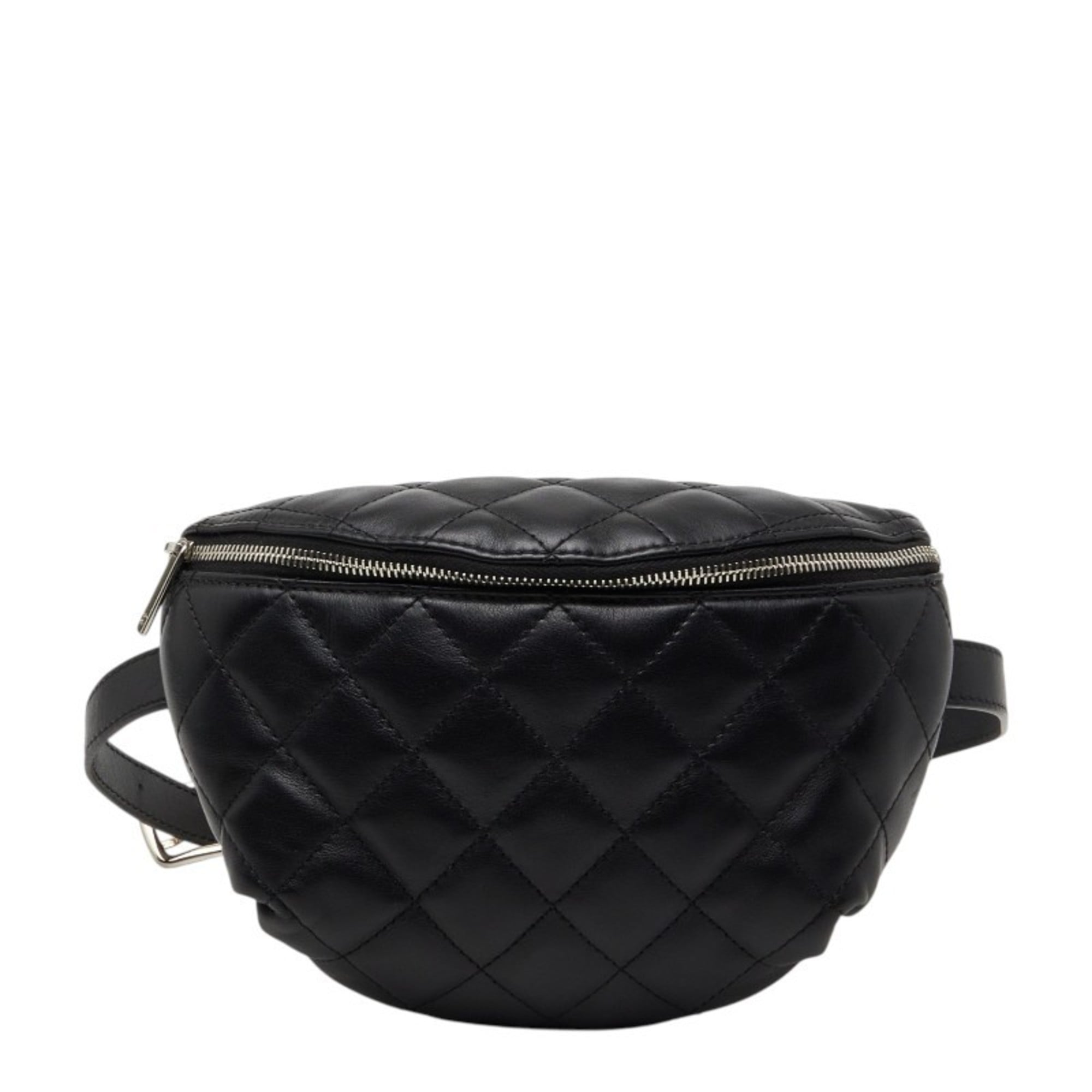 Chanel Black Leather Sling Bag (Pre-Owned)