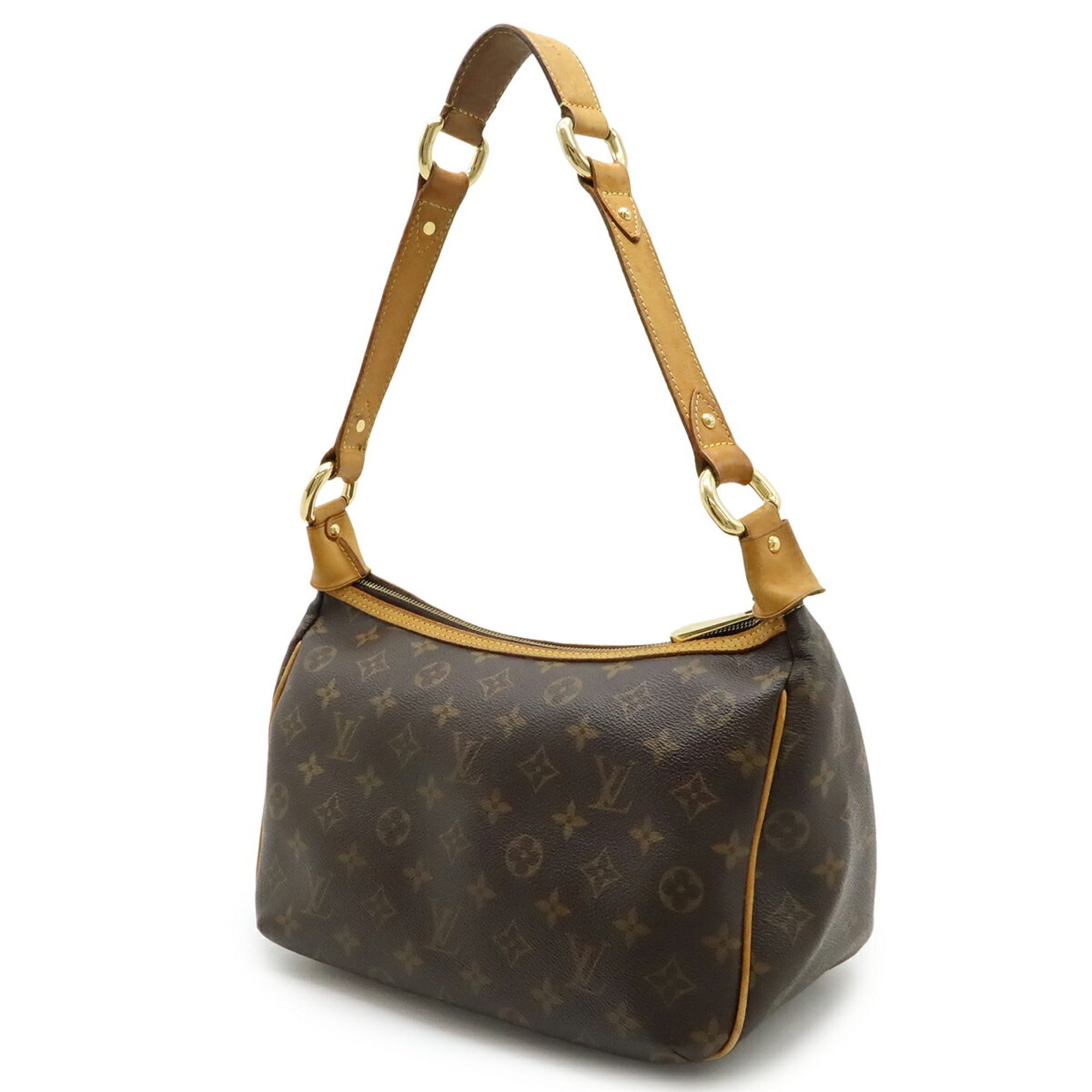 Louis Vuitton Brown Canvas Shoulder Bag (Pre-Owned)