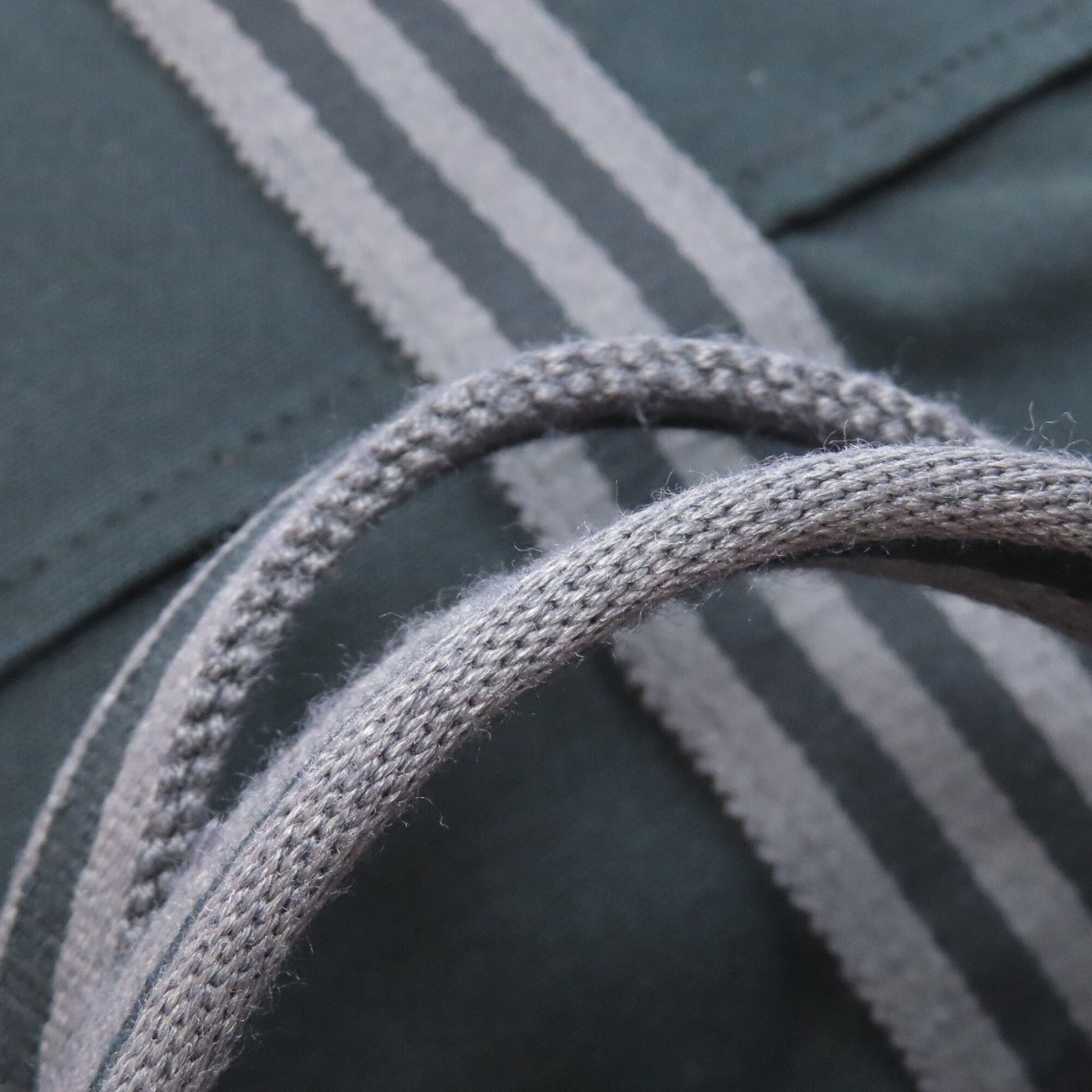 Hermes Black Gray Canvas Tote Bag (Pre-Owned)