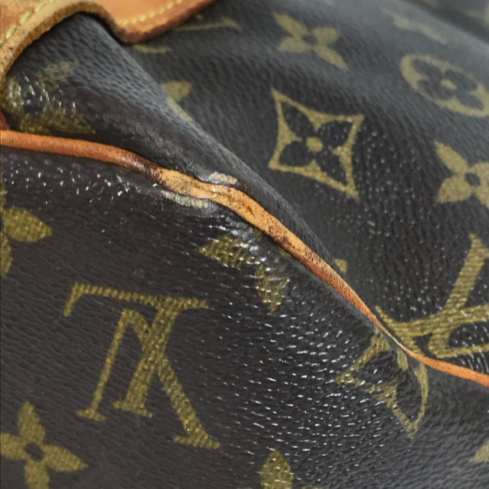Louis Vuitton Brown Galle Monogram Shoulder Bag Tote Bag (Pre-Owned)