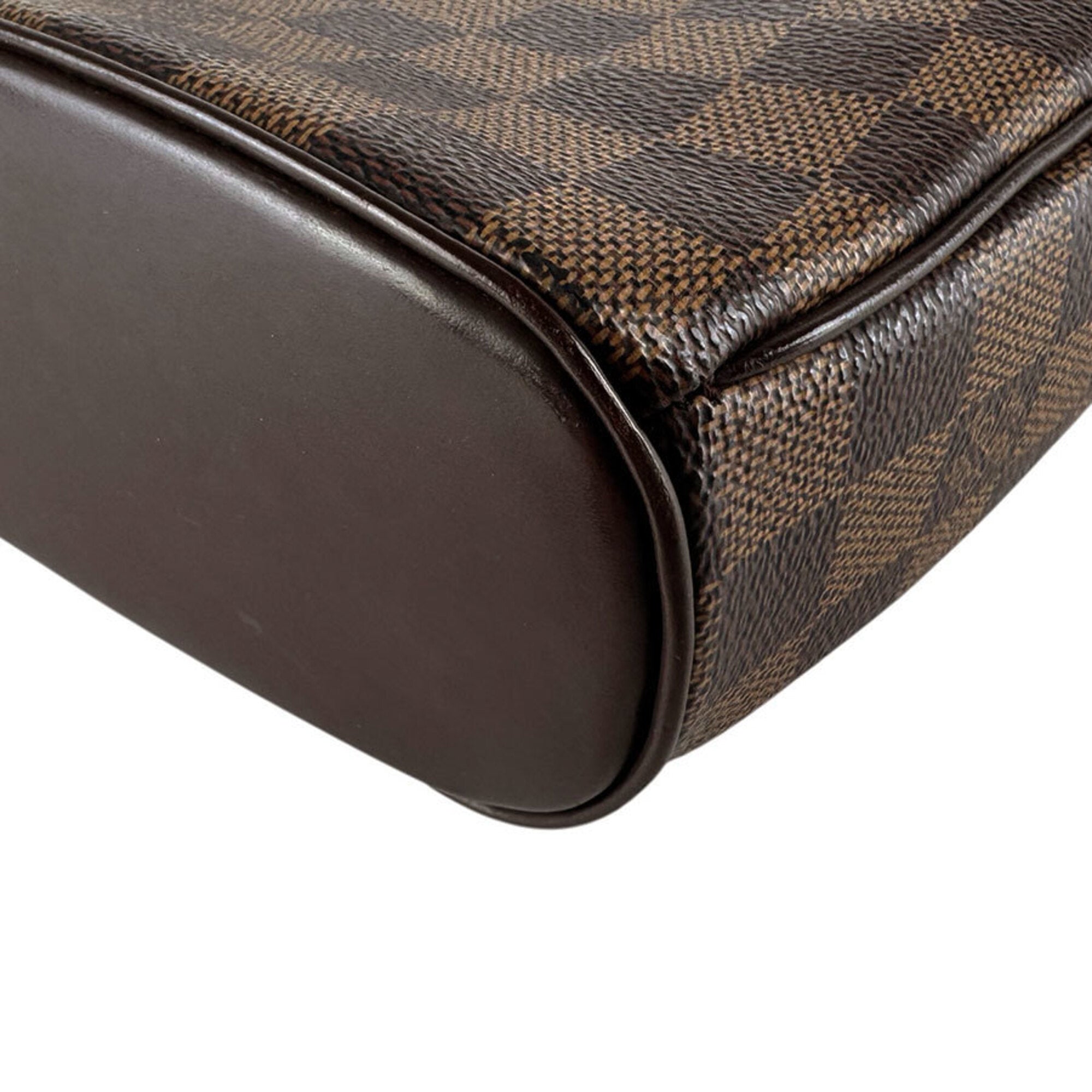 Louis Vuitton Damier Canvas Ebene Damier Canvas Shoulder Bag (Pre-Owned)