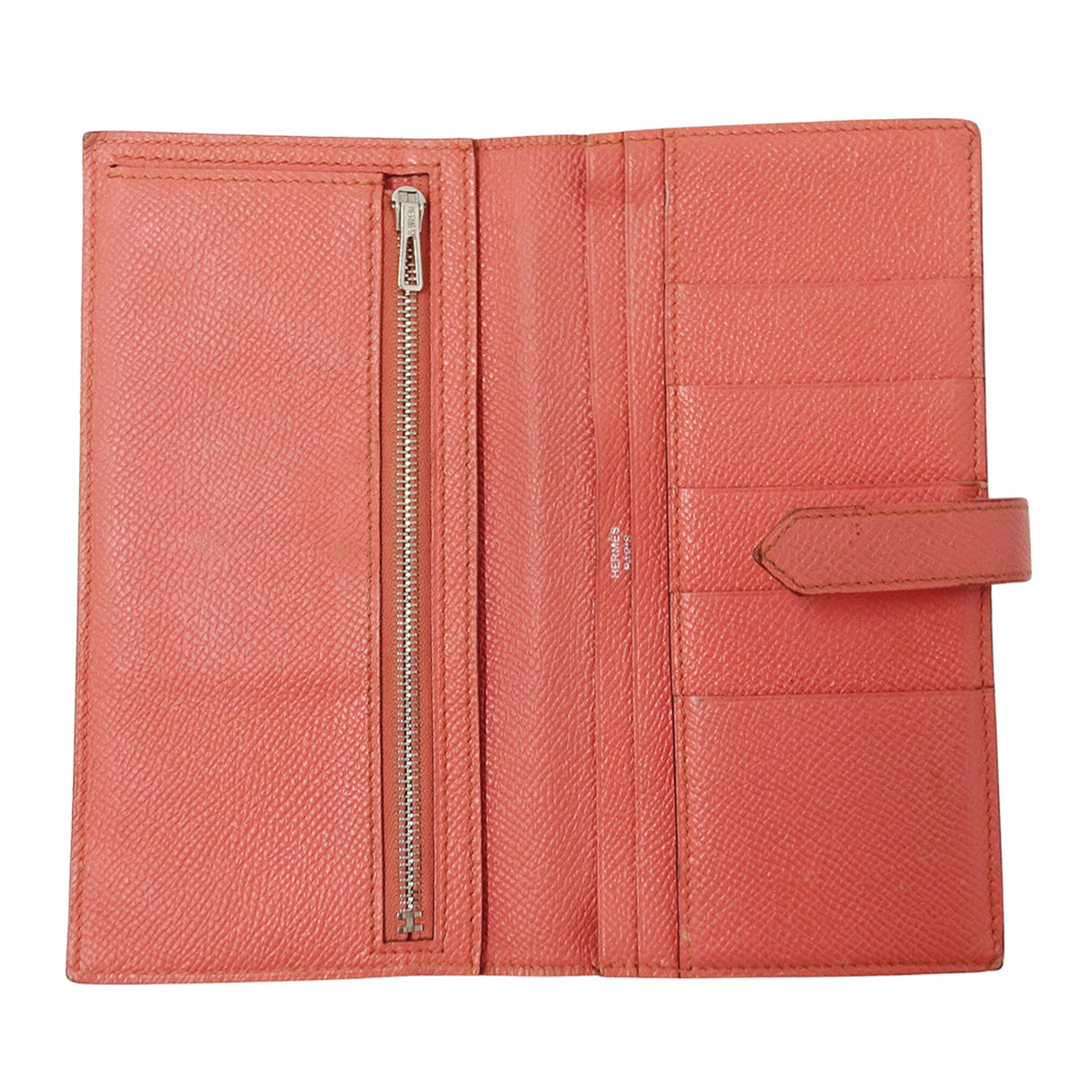 Hermes Pink Red Color Rouge Casaque Soufre Epsom Leather (Pre-Owned)