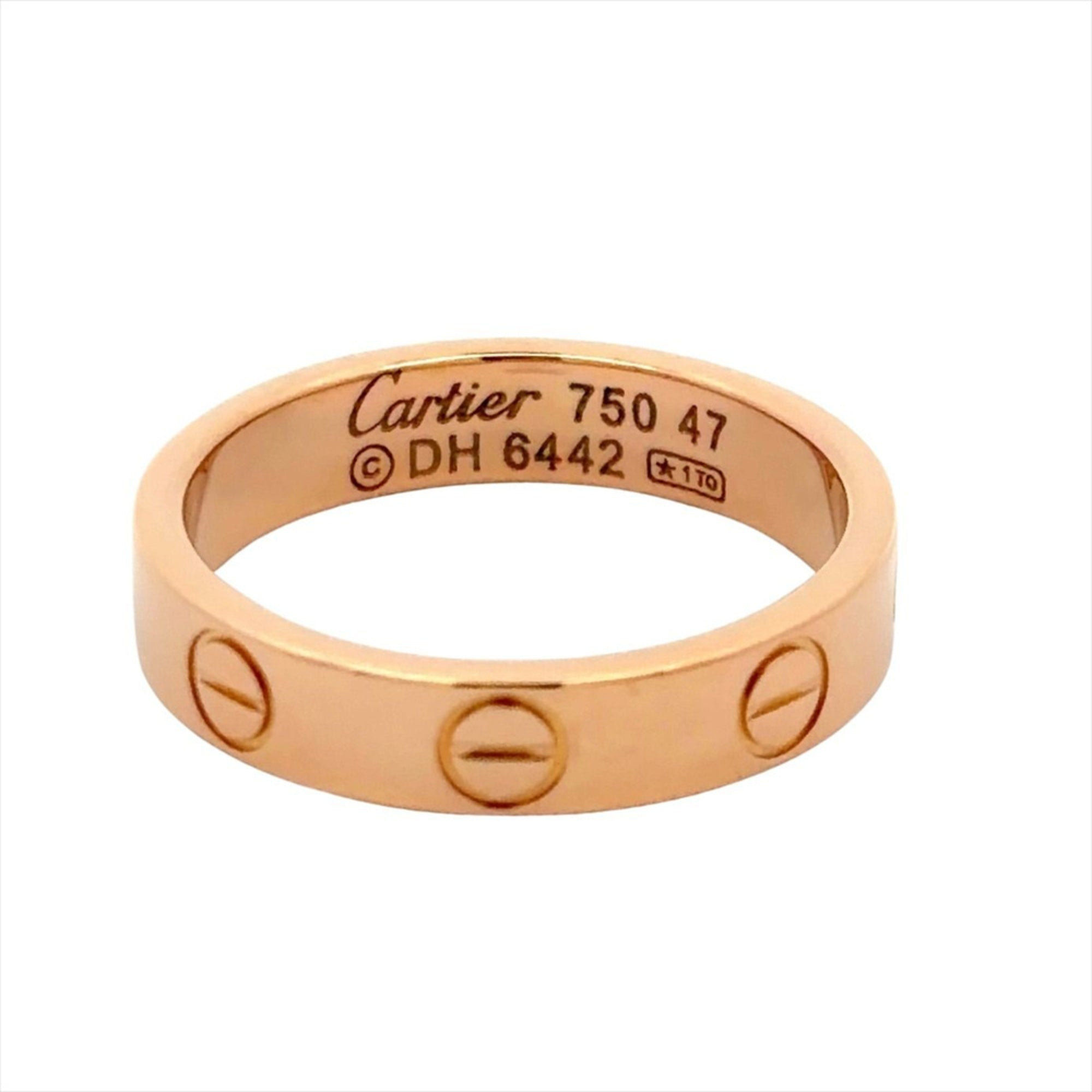 Cartier Pink Gold Pink Gold (18K) Band Ring (Pre-Owned)