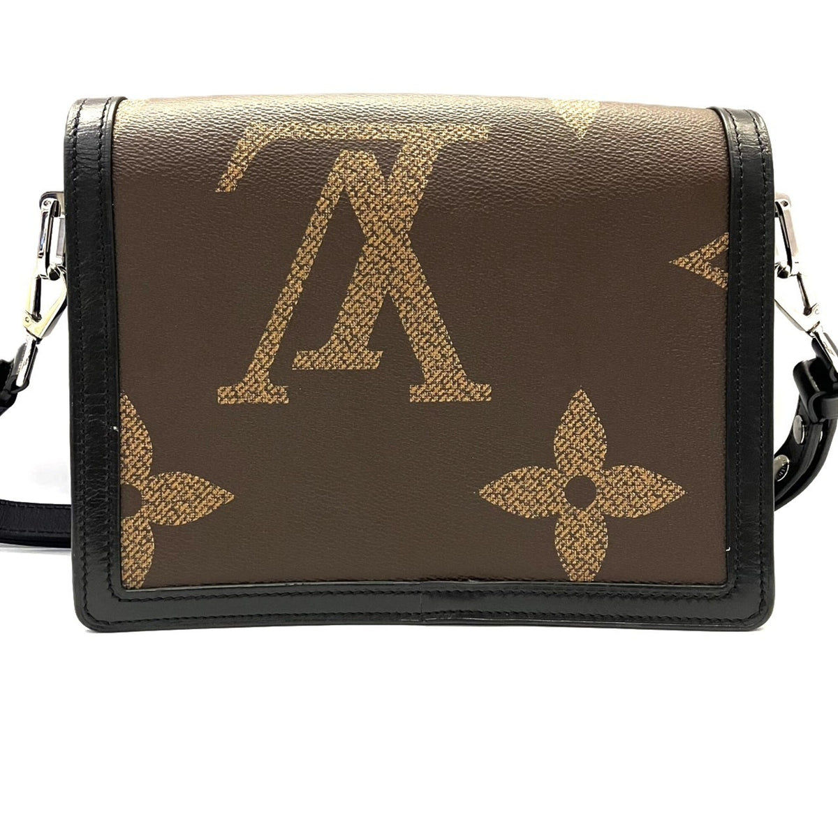 Louis Vuitton Brown Monogram Reverse Shoulder Bag (Pre-Owned)