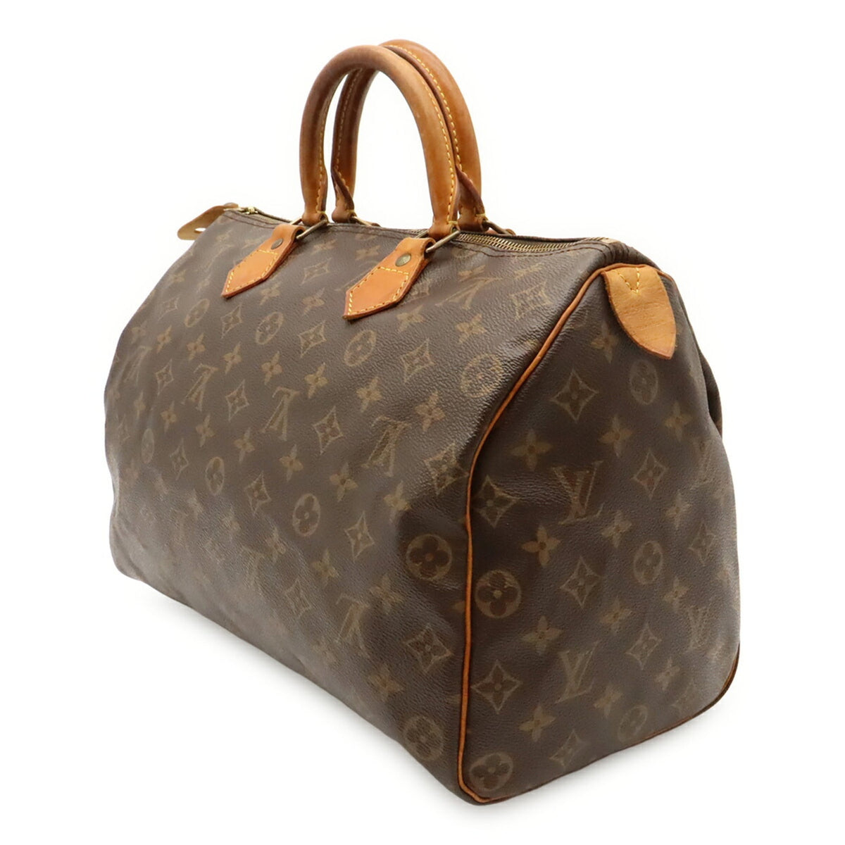 Louis Vuitton Brown Monogram Canvas Pvc Coated Canvas Boston Bag Handbag (Pre-Owned)
