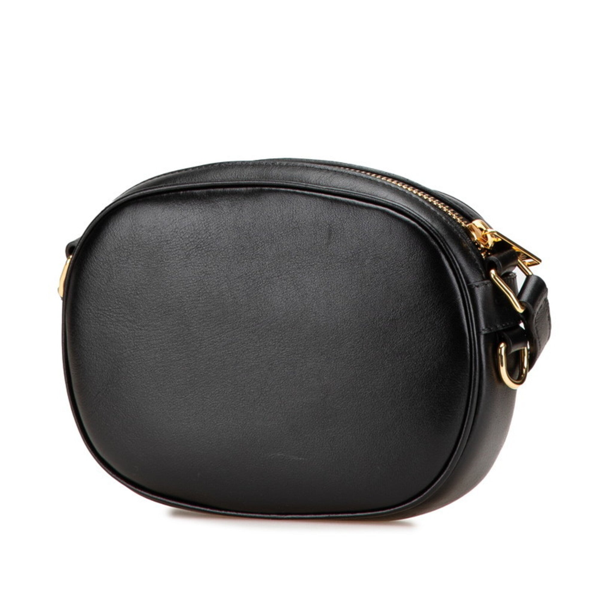Celine Black Leather Shoulder Bag (Pre-Owned)
