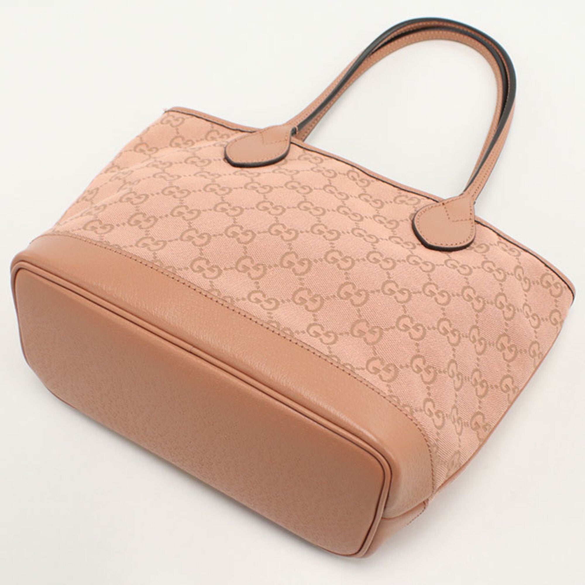 Gucci Pink Gg Canvas Tote Bag (Pre-Owned)