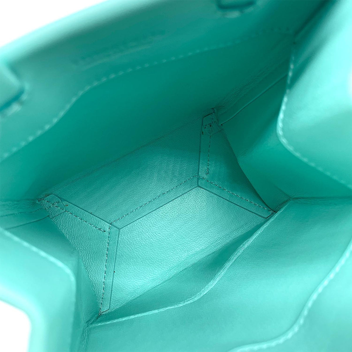 Tiffany Blue Tiffany Blue Leather Handbag (Pre-Owned)