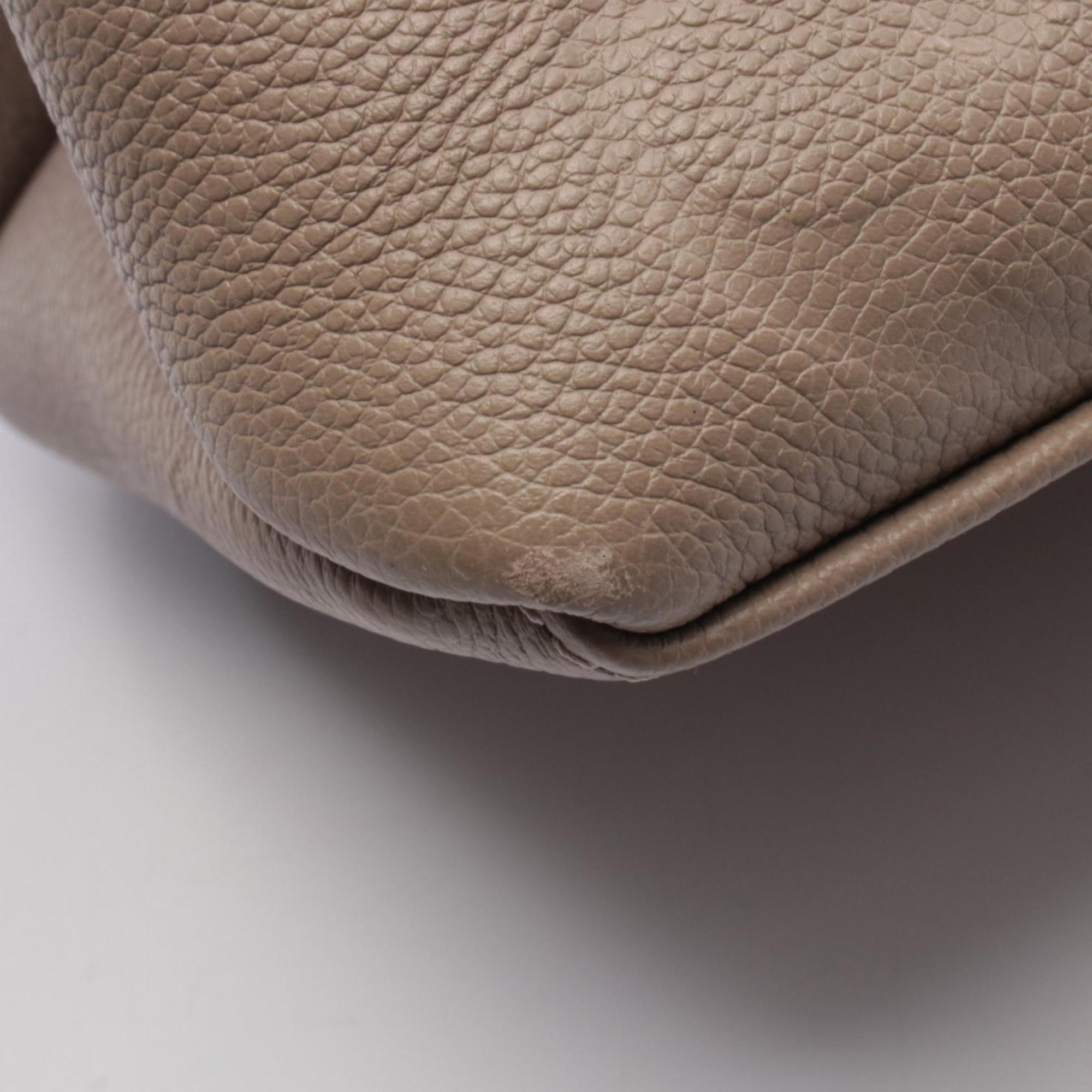 Louis Vuitton Beige Tourterelle Monogram Empreinte Handbag (Pre-Owned)