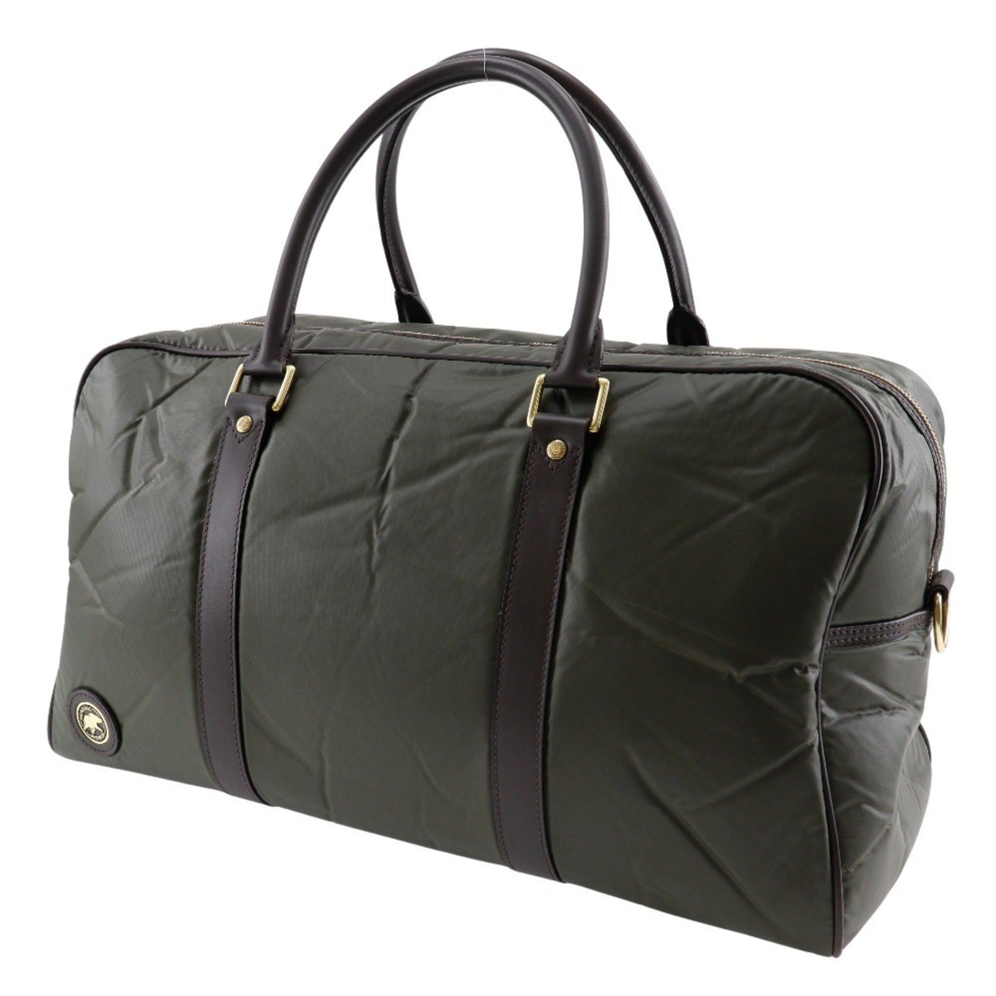 Hunting World Khaki Nylon Boston Bag (Pre-Owned)