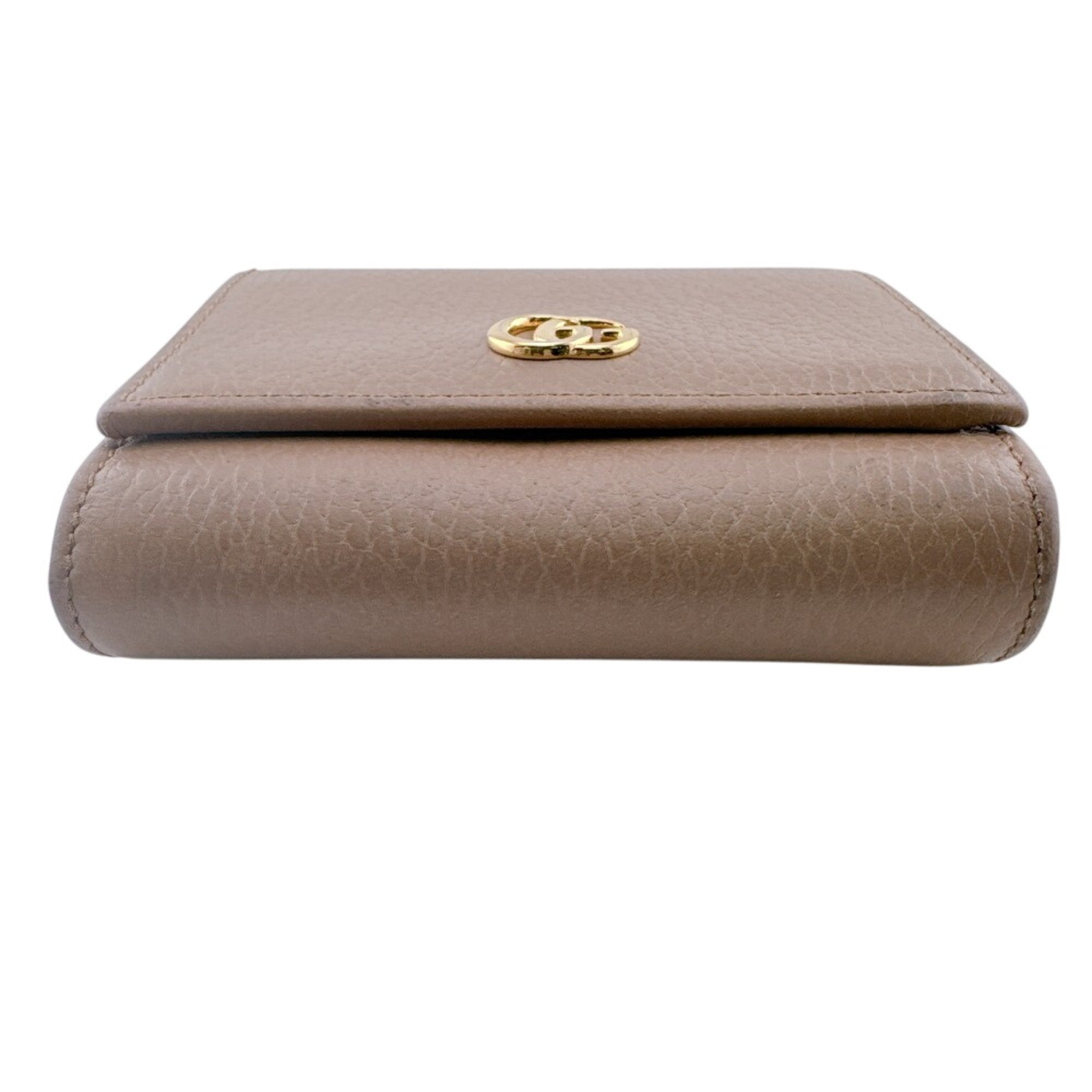 Gucci Brown Leather Wallet (Bi-Fold) (Pre-Owned)