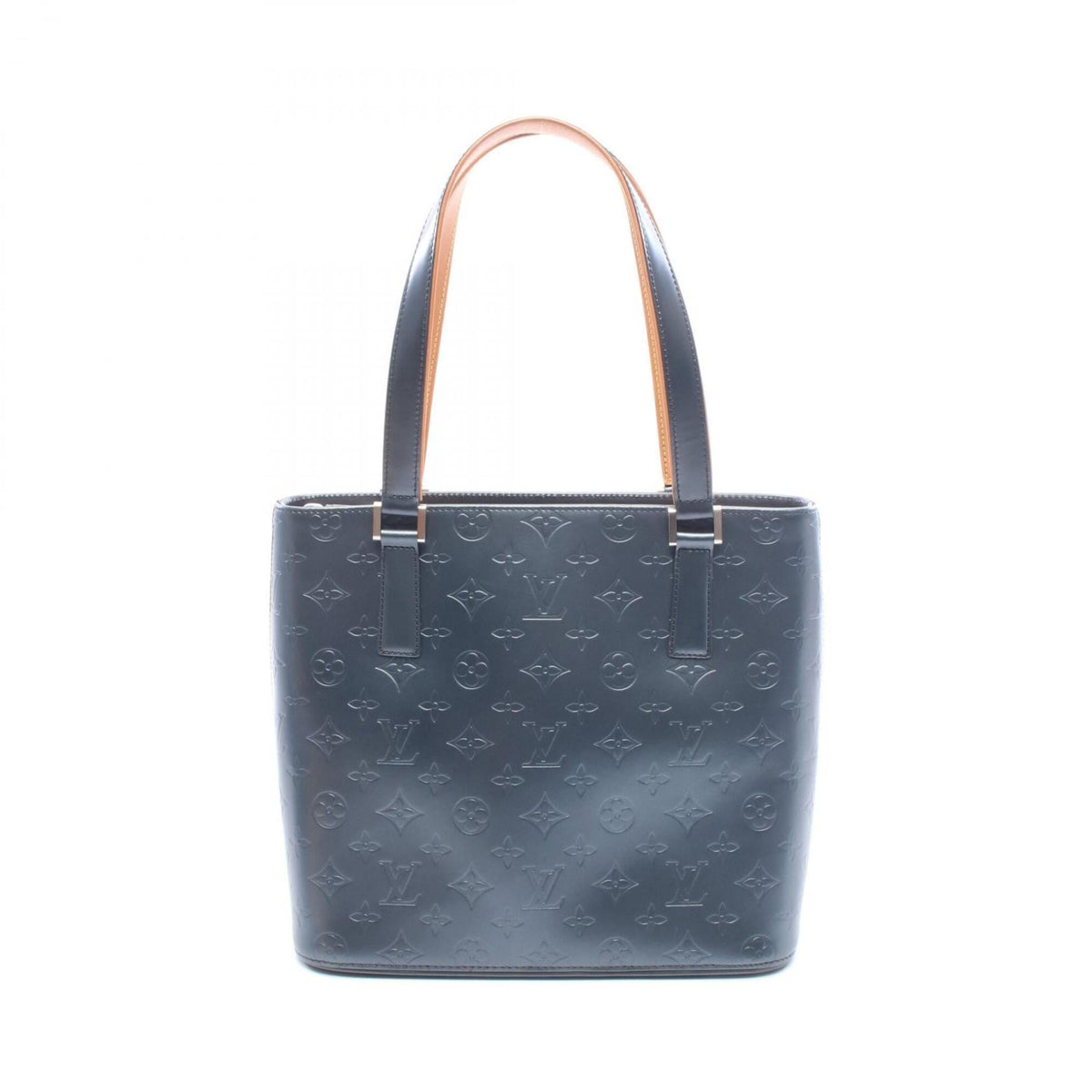 Louis Vuitton Monogram Mat Navy Handbag (Pre-Owned)