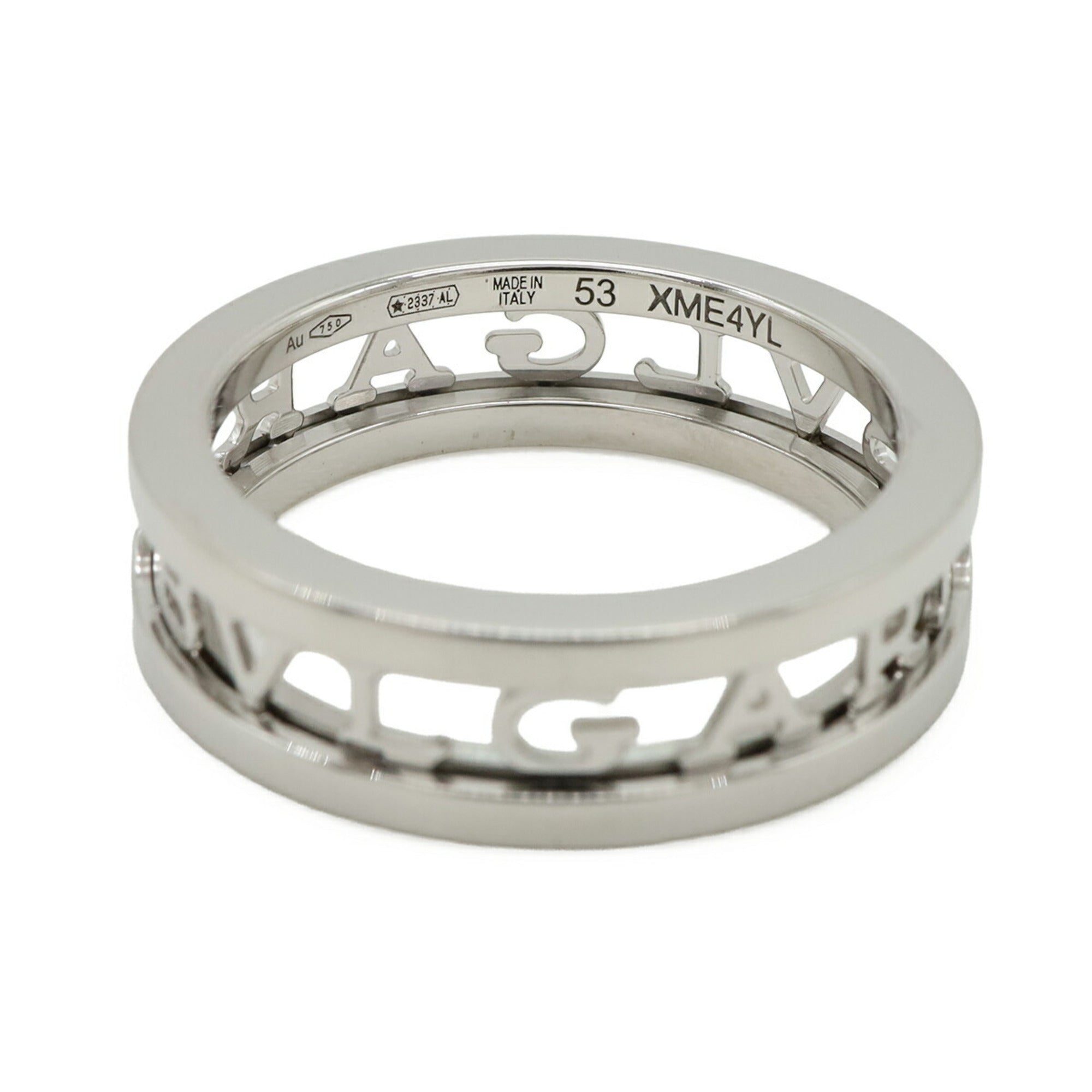 Bvlgari B.Zero1 White Gold White Gold (18K) Band Ring (Pre-Owned)