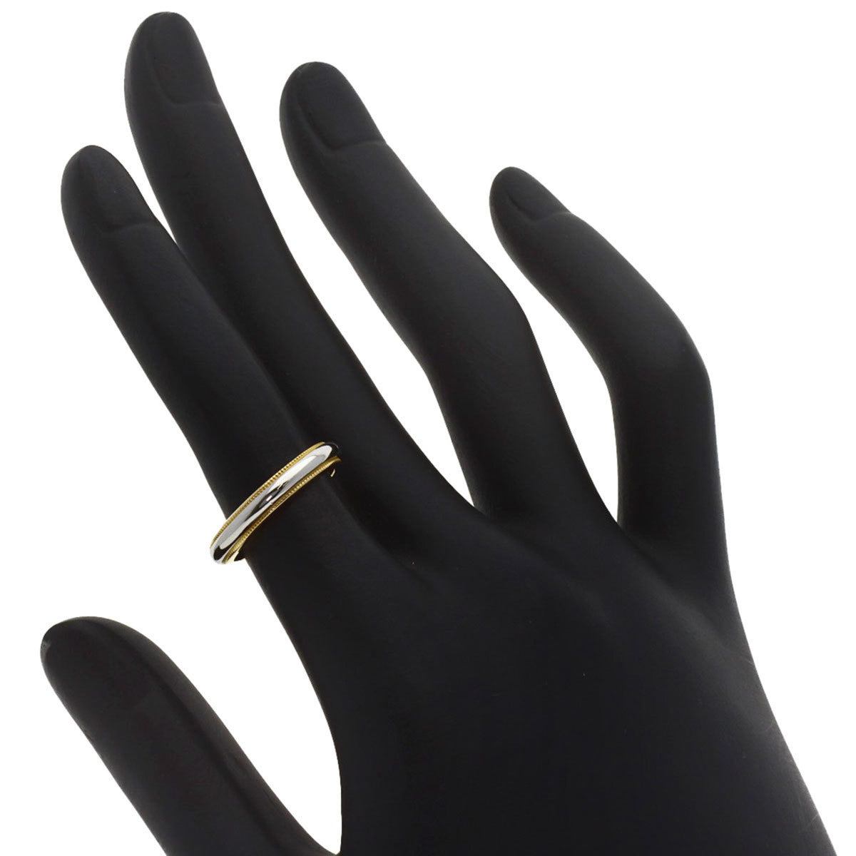 Tiffany Yellow Gold (18K) Platinum 950 Band Ring (Pre-Owned)