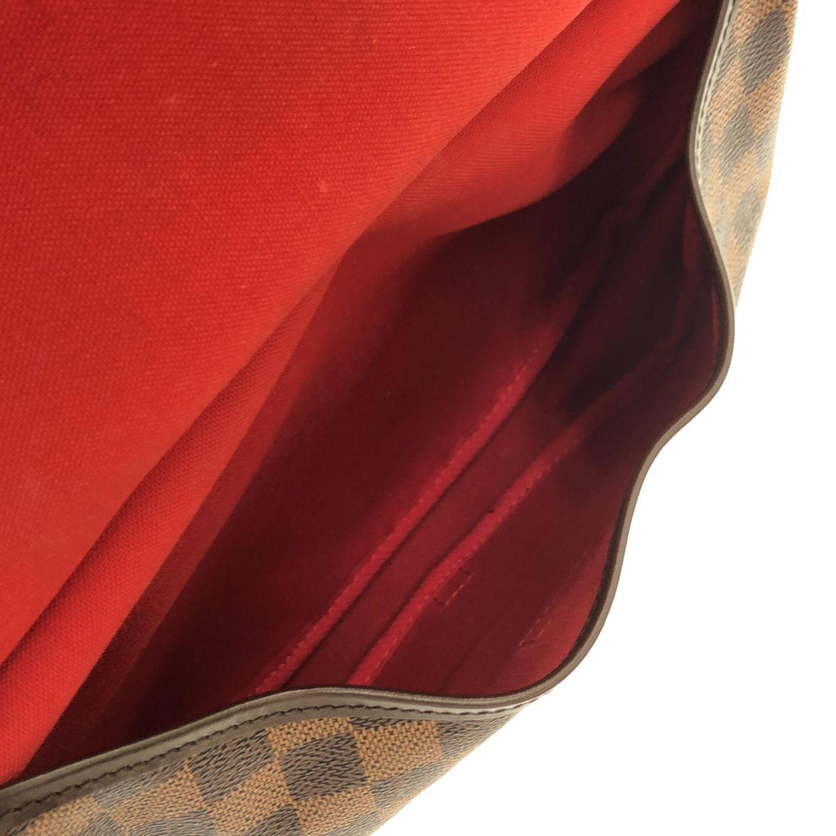 Louis Vuitton Ebene Coated Canvas Shoulder Bag (Pre-Owned)