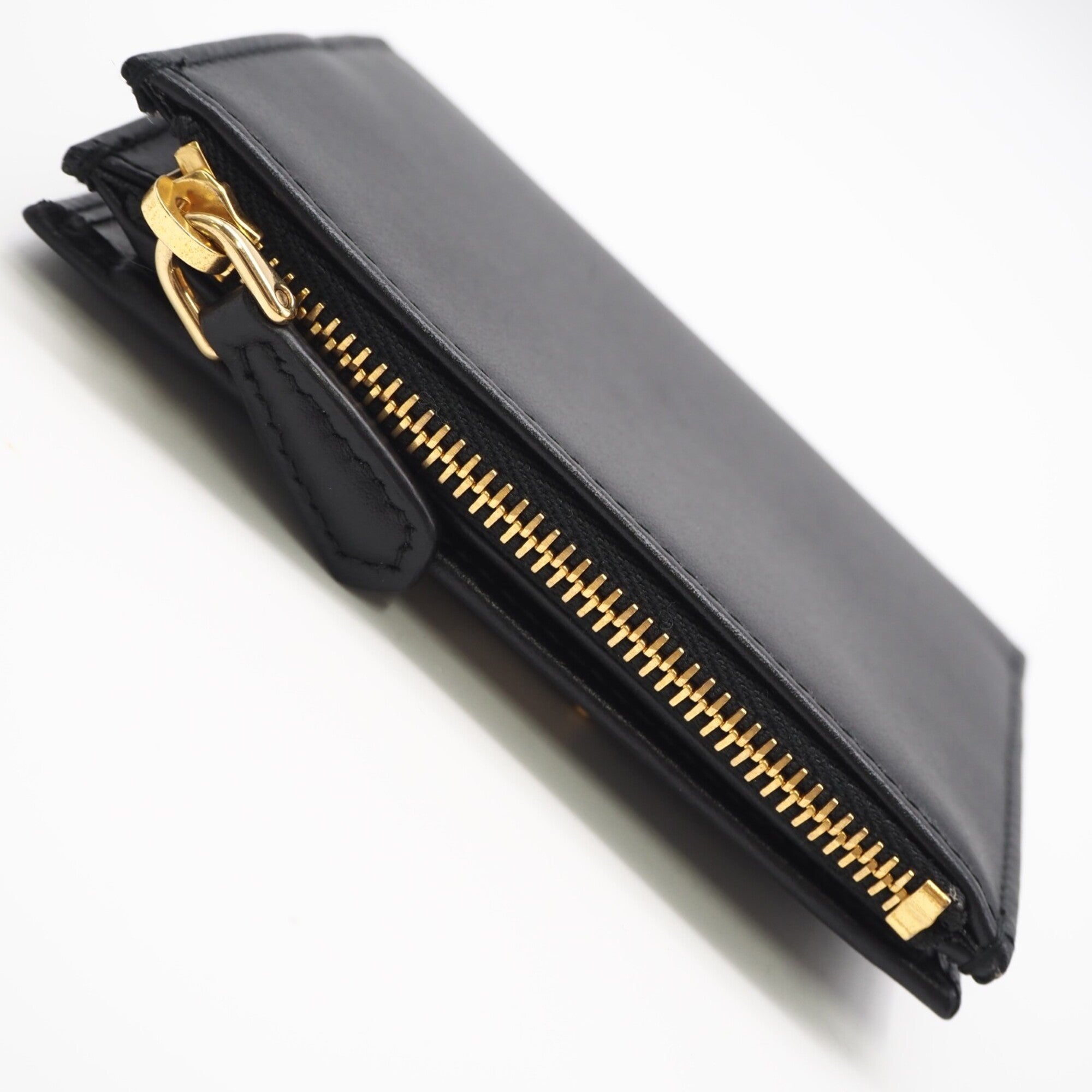 Prada Black Leather Wallet (Bi-Fold) (Pre-Owned)