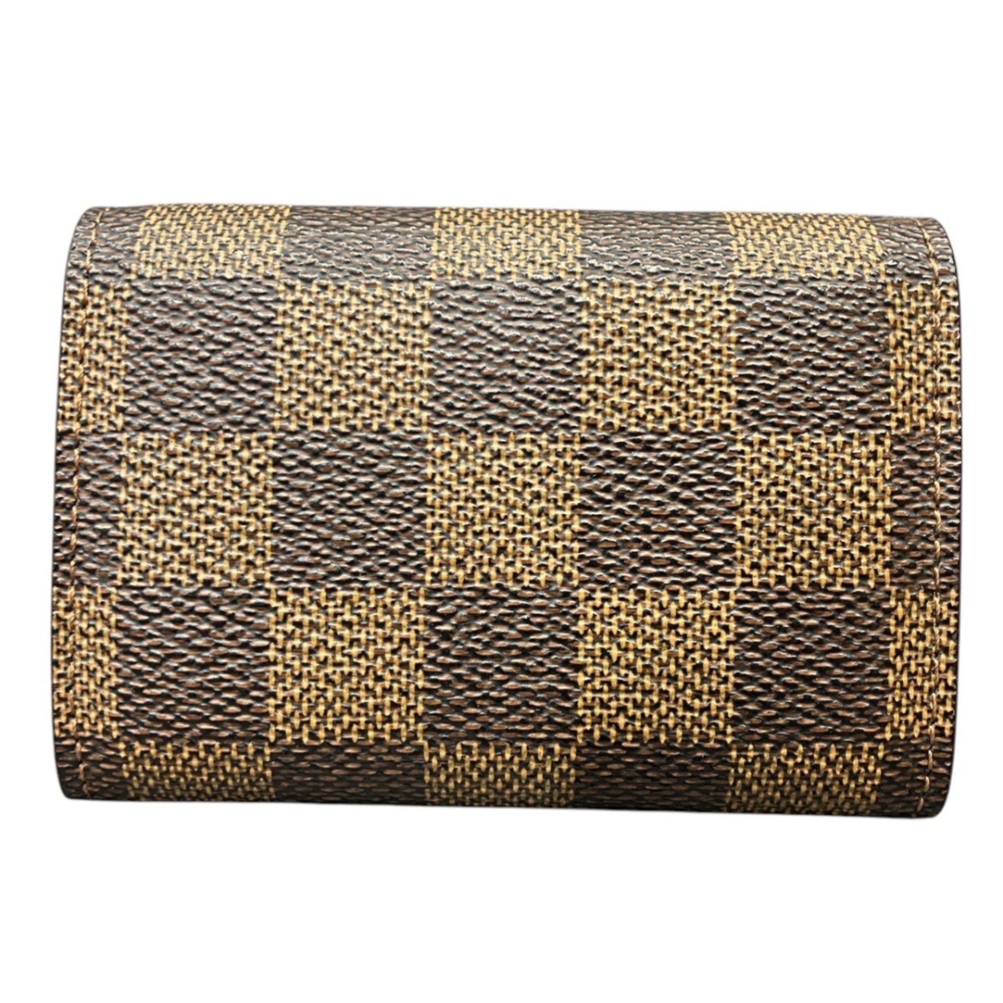 Louis Vuitton Brown Pvc Coin Purse/Coin Case (Pre-Owned)