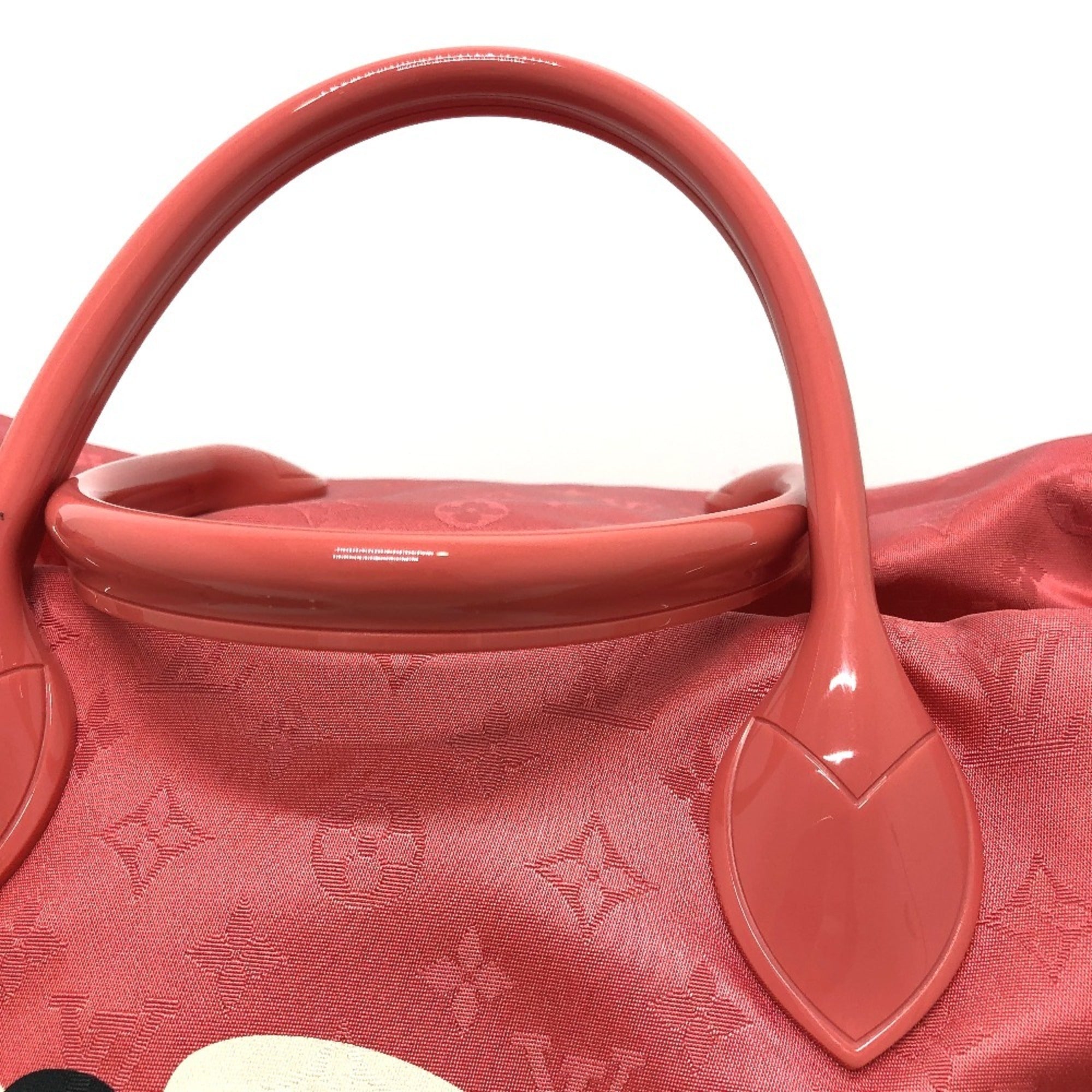 Louis Vuitton Pink Nylon Tote Bag (Pre-Owned)
