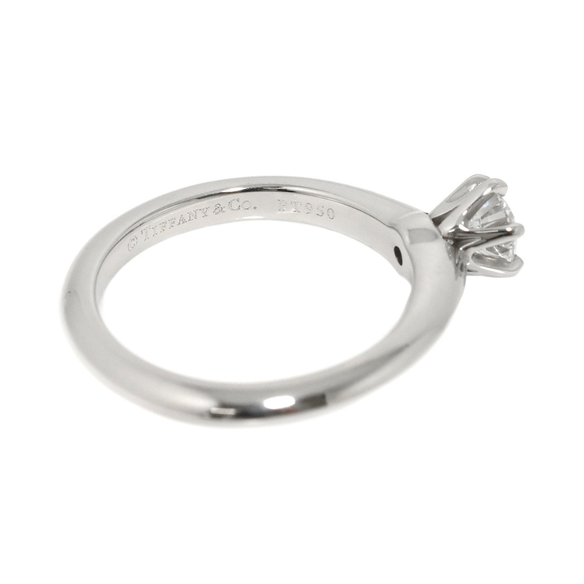 Tiffany Platinum 950 Band Ring (Pre-Owned)