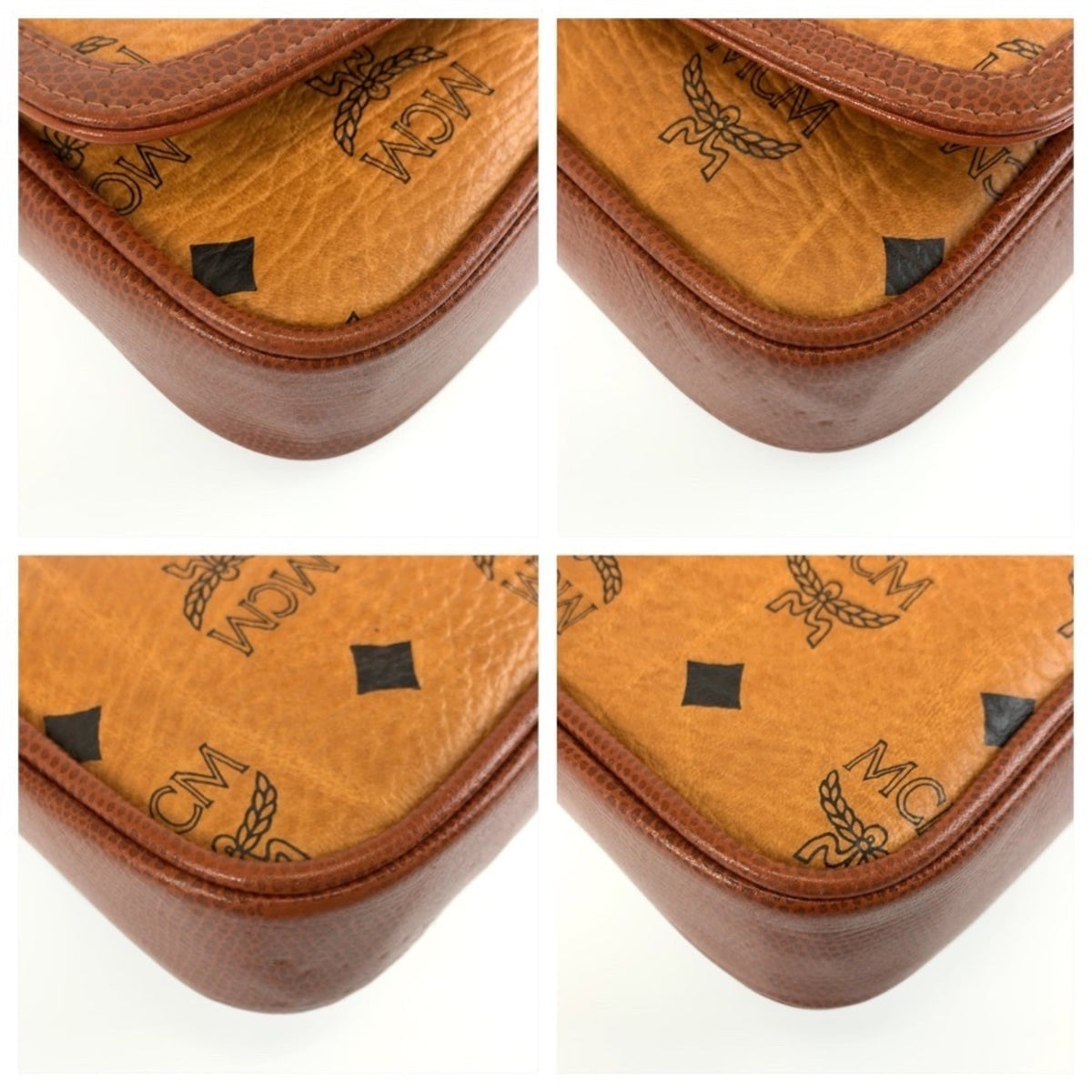 Mcm Brown Pvc Pochette Shoulder Bag (Pre-Owned)