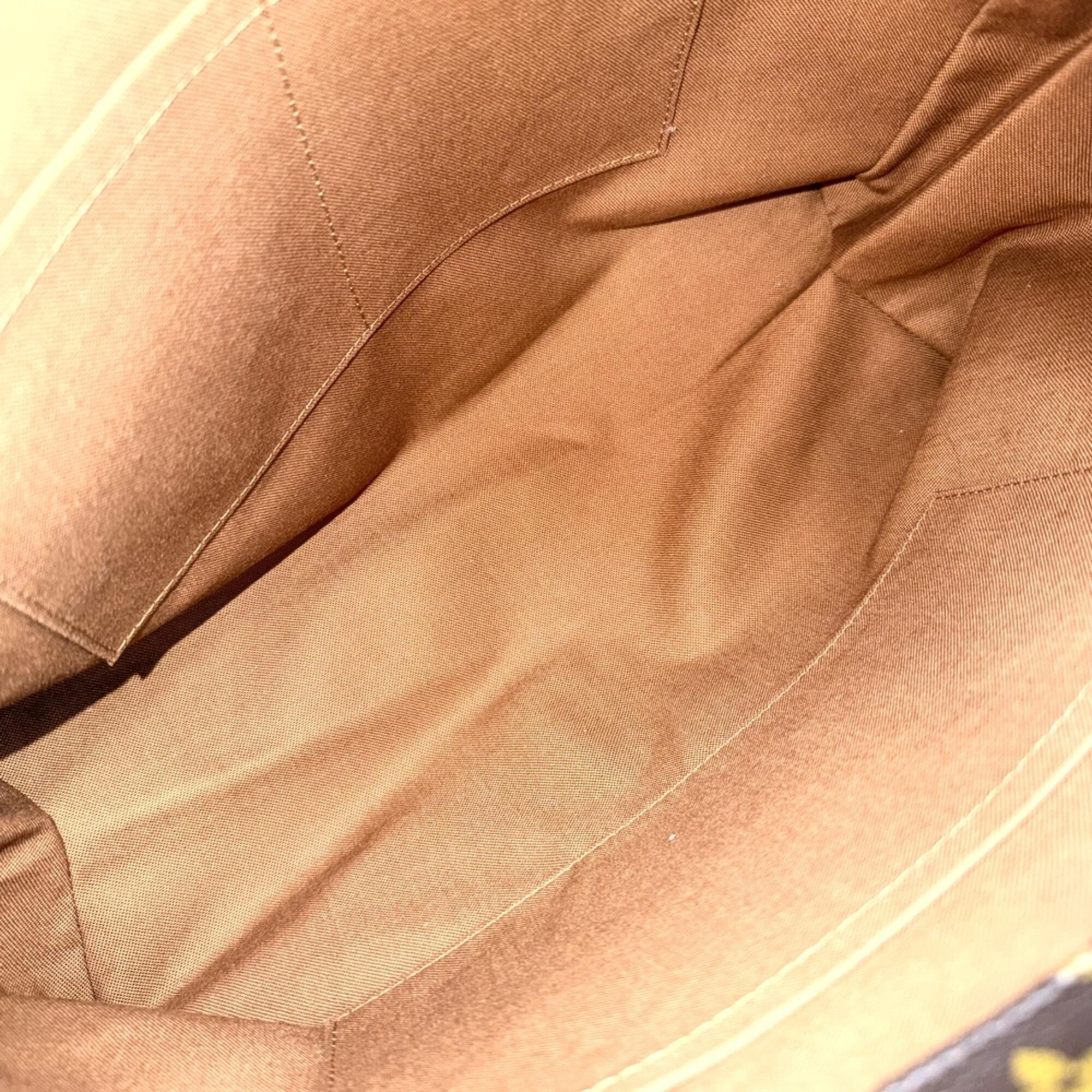 Louis Vuitton Brown Monogram Canvas Handbag (Pre-Owned)