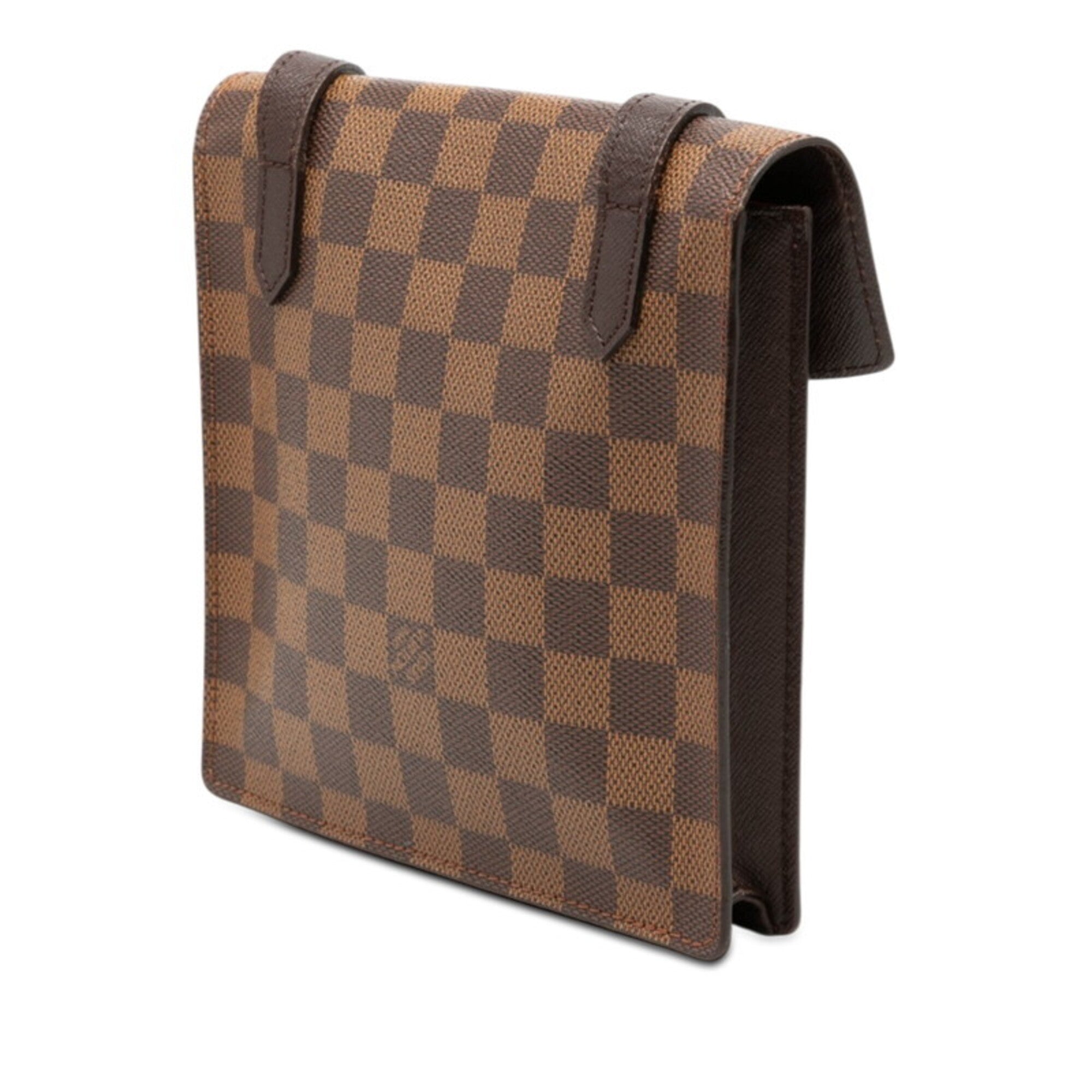 Louis Vuitton Brown Pvc Leather Shoulder Bag (Pre-Owned)