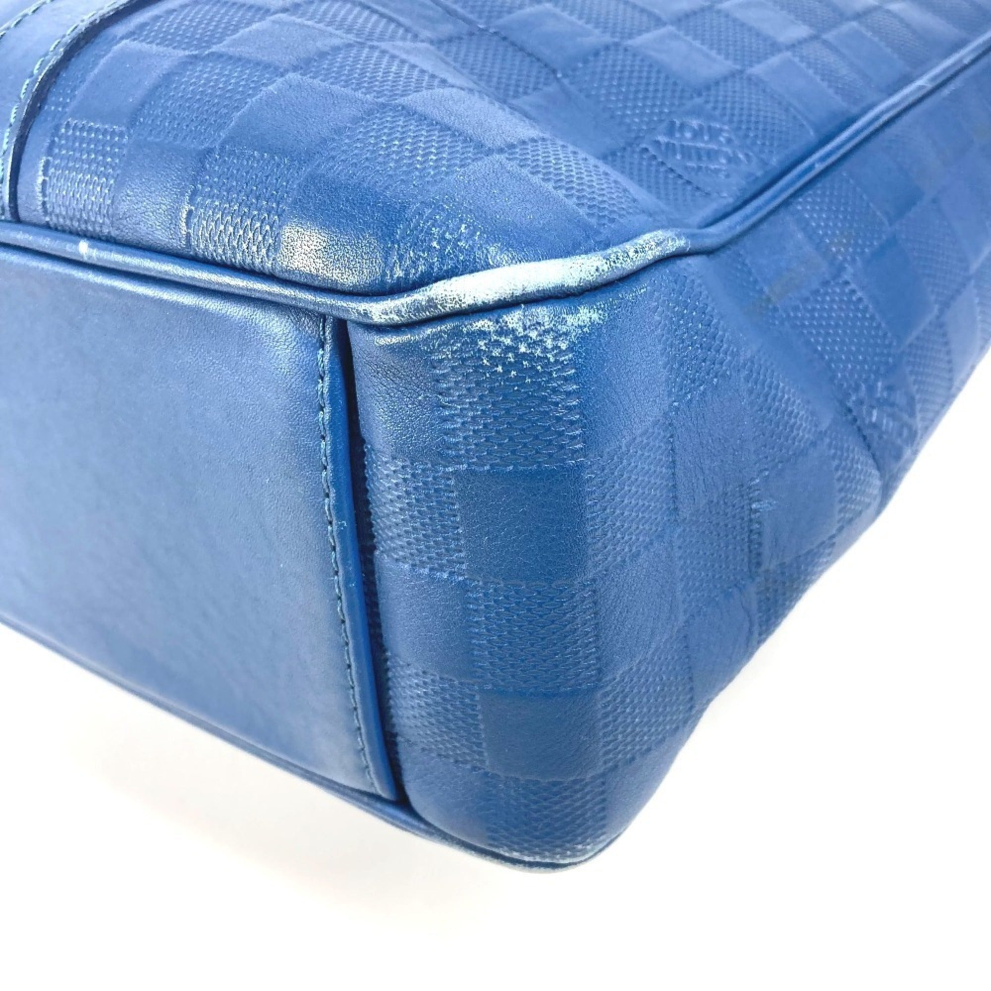 Louis Vuitton Damier Infini Blue Damier Infini Shoulder Bag Tote Bag (Pre-Owned)