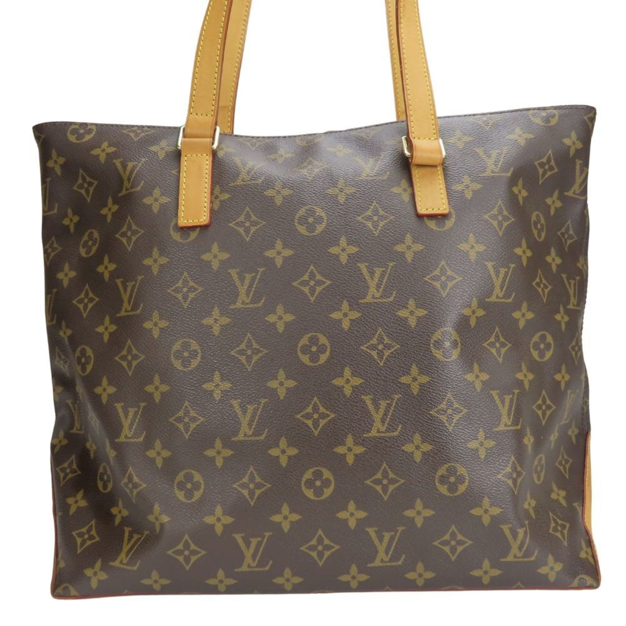 Louis Vuitton Brown Monogram Leather Tote Bag (Pre-Owned)