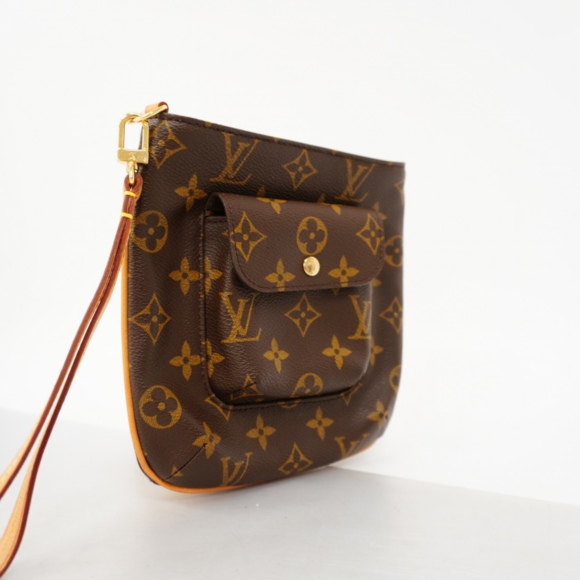 Louis Vuitton Brown Pouch (Pre-Owned)