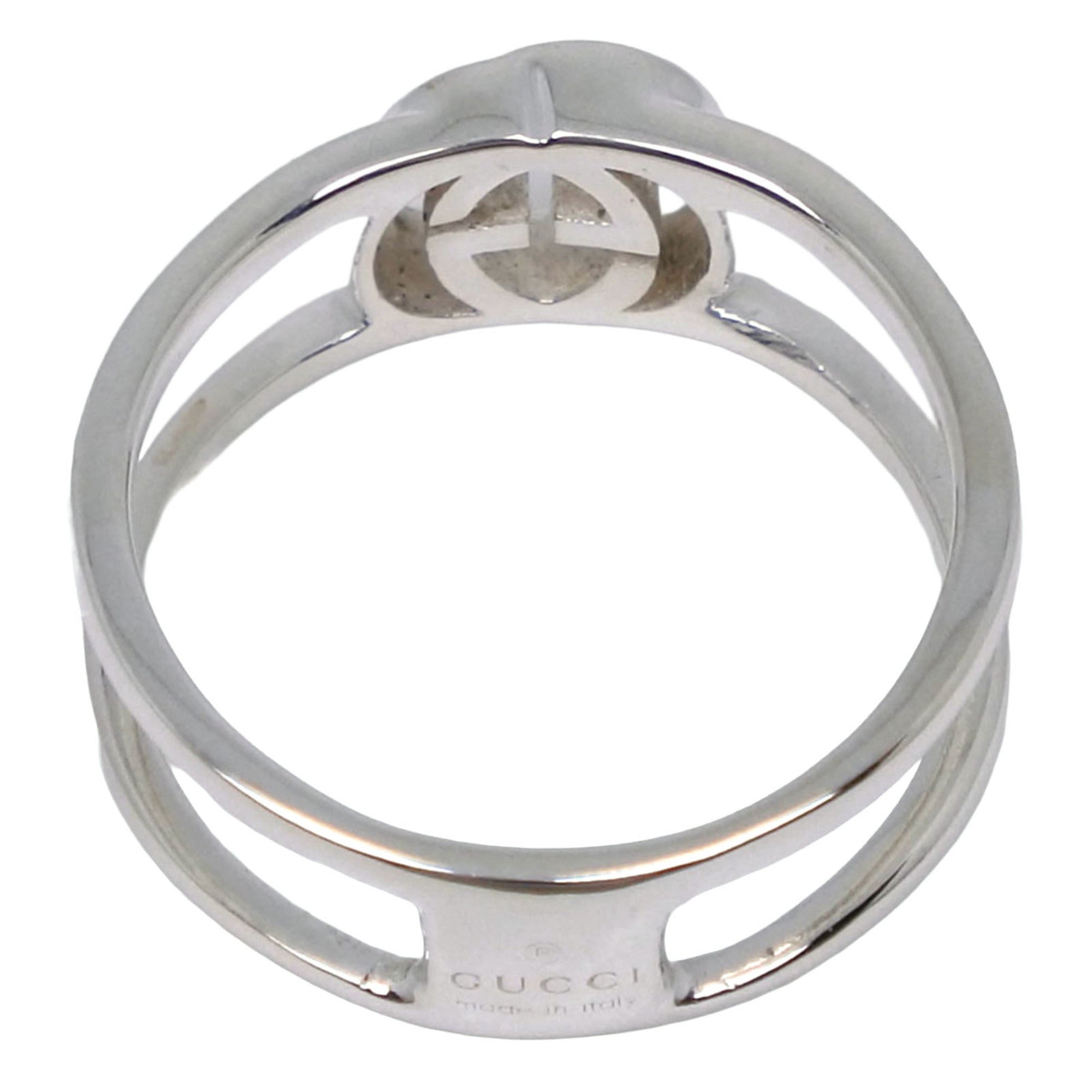 Gucci Silver 925 Band Ring (Pre-Owned)