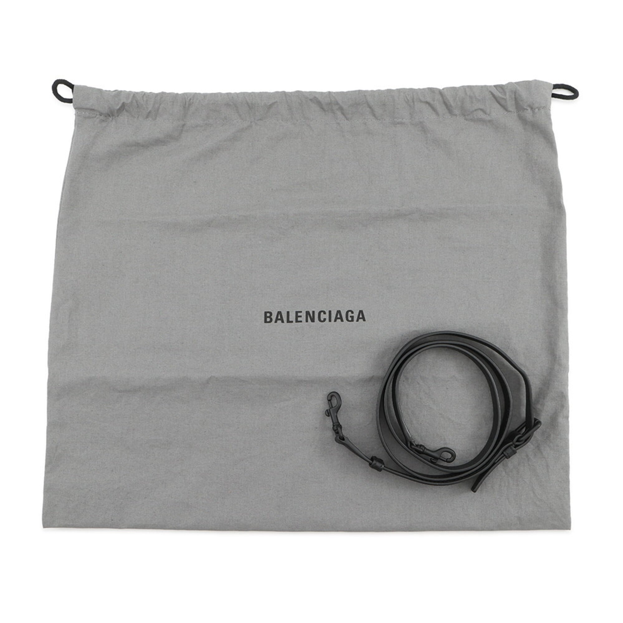 Balenciaga Black Leather Handbag (Pre-Owned)
